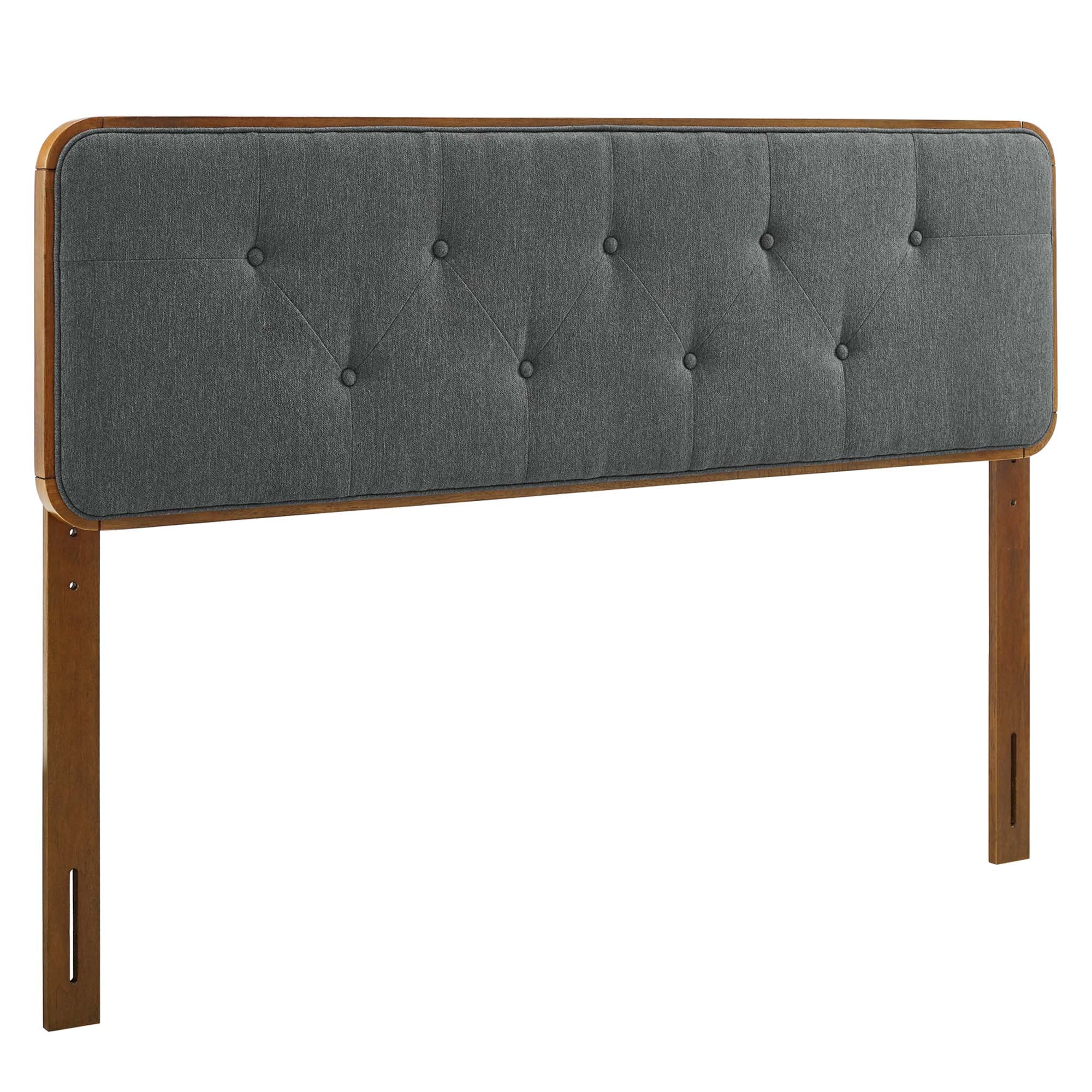 Collins Tufted Fabric and Wood King Headboard by Modway - Best Buy Furniture