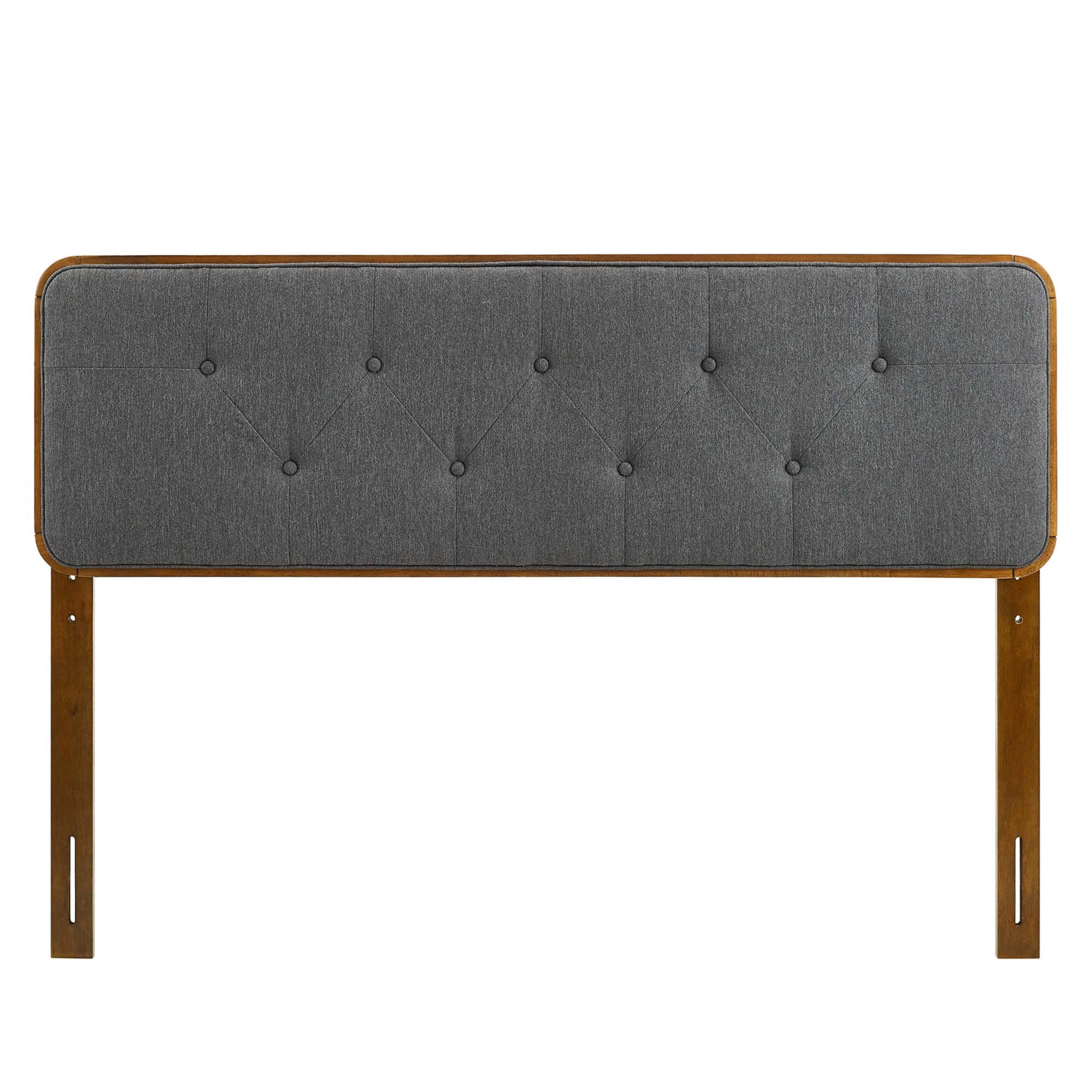 Collins Tufted Fabric and Wood King Headboard by Modway - Best Buy Furniture