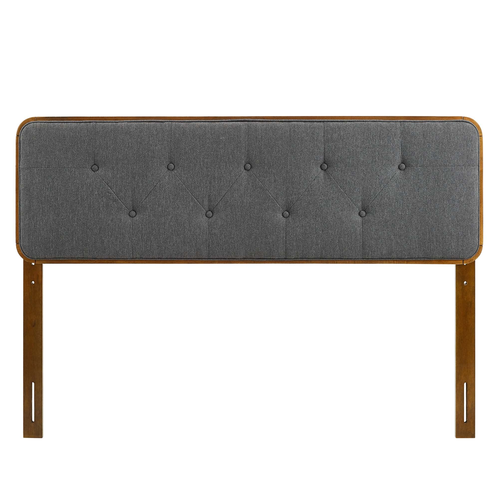 Collins Tufted Fabric and Wood King Headboard by Modway - Best Buy Furniture