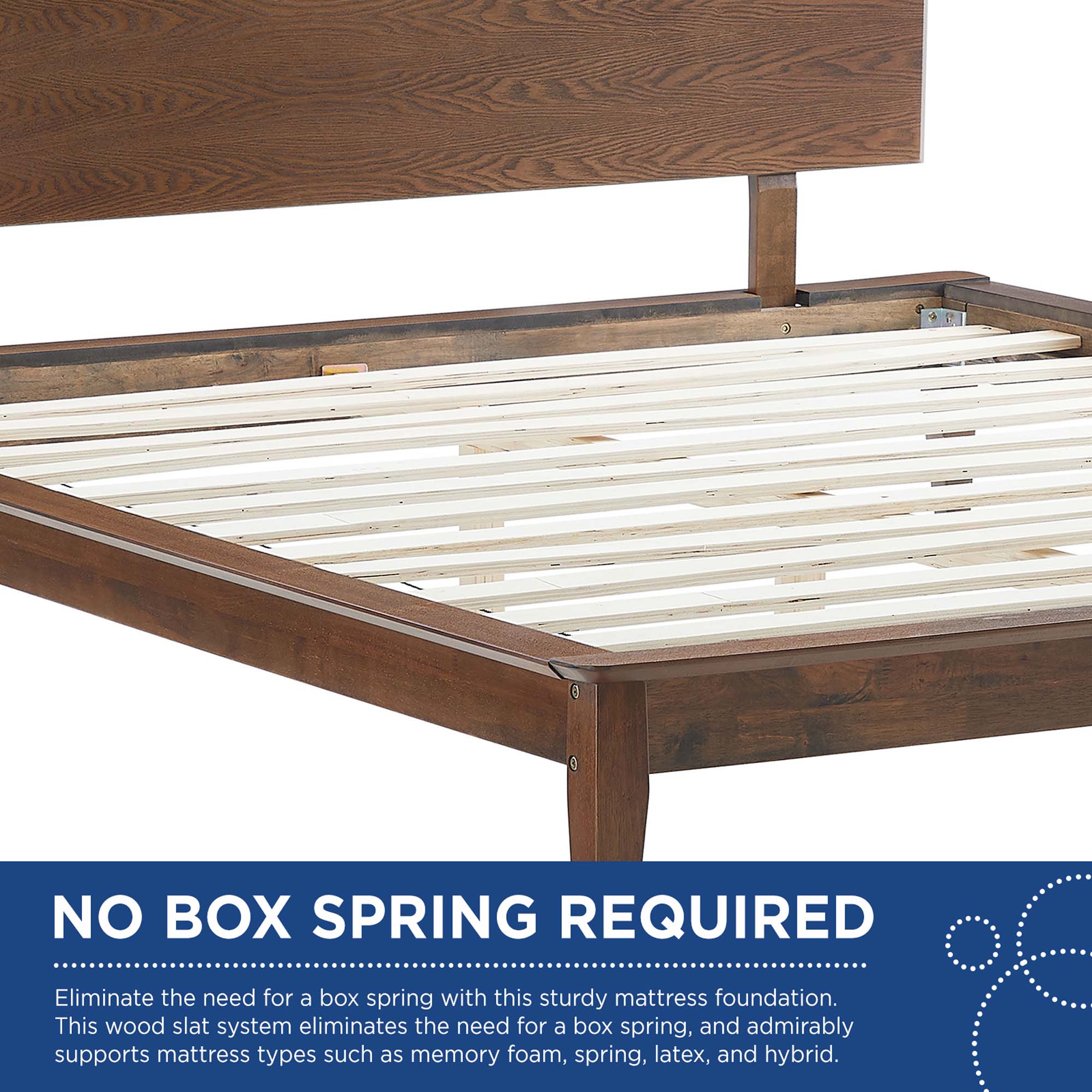 Astra Wood Queen Platform Bed by Modway - Best Buy Furniture