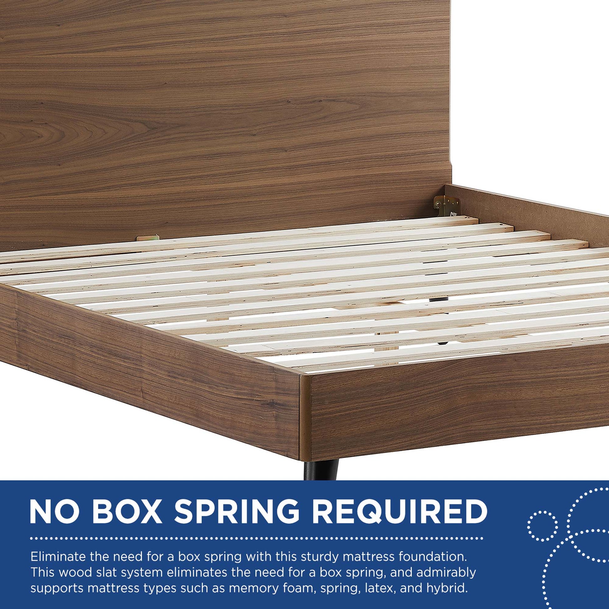 Bronwen Wood Queen Platform Bed by Modway - Best Buy Furniture