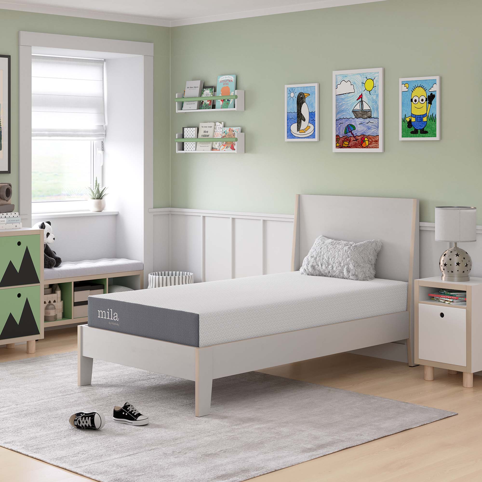 Mila 8" Twin Mattress by Modway - Best Buy Furniture