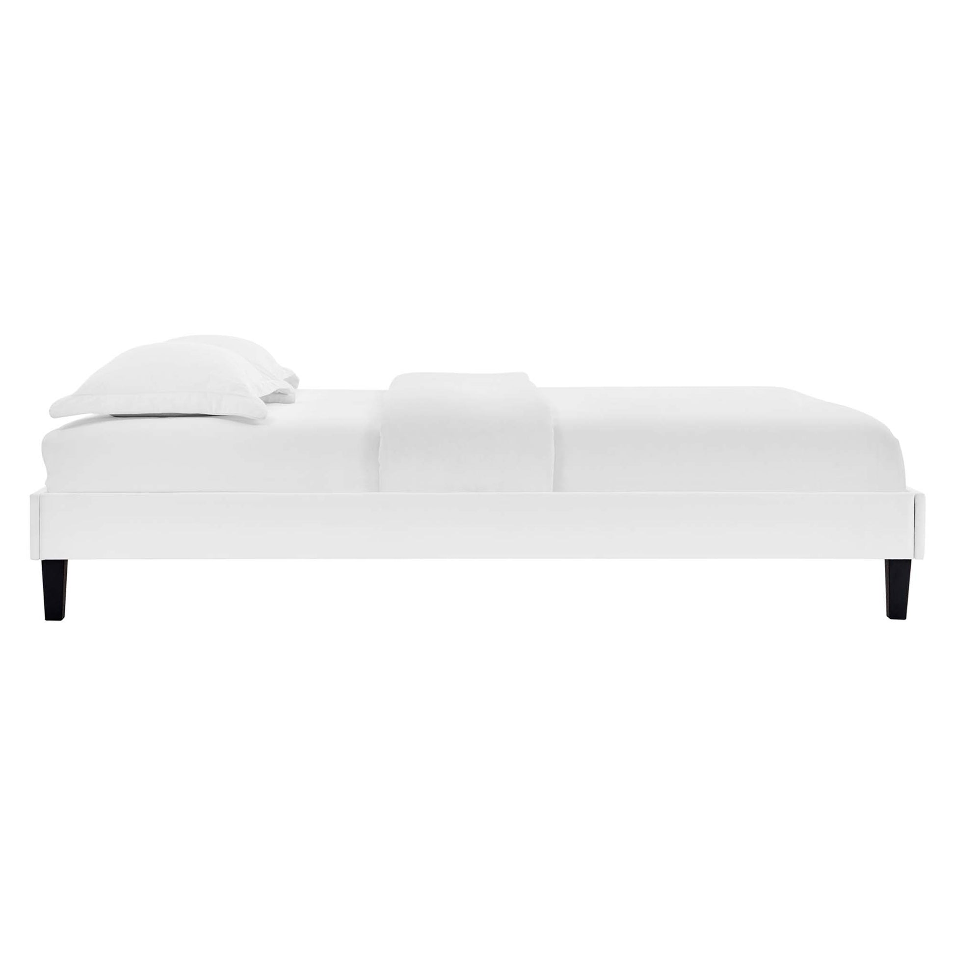 Roxanne Performance Velvet Queen Platform Bed by Modway - Best Buy Furniture