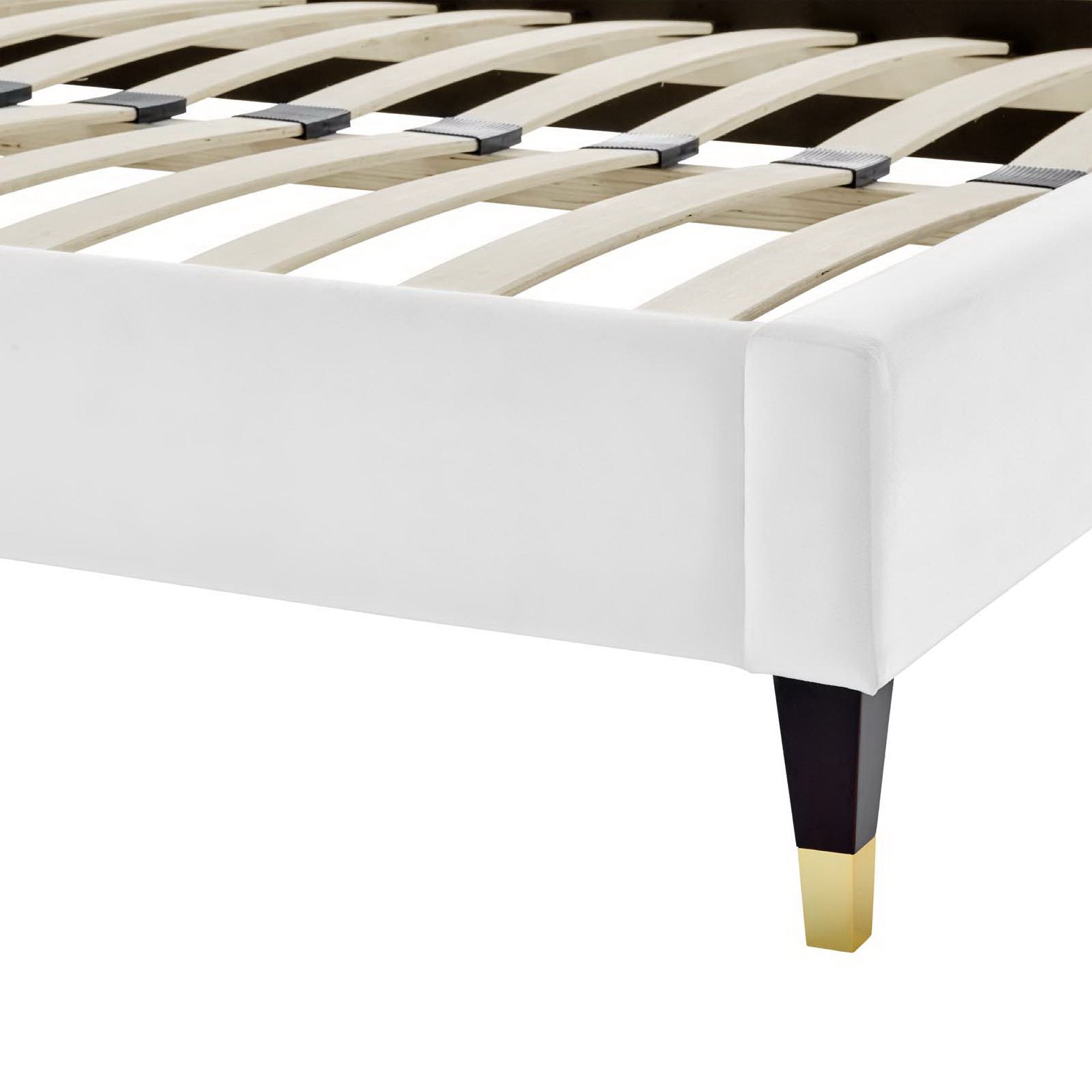 Daisy Performance Velvet Queen Platform Bed by Modway - Best Buy Furniture