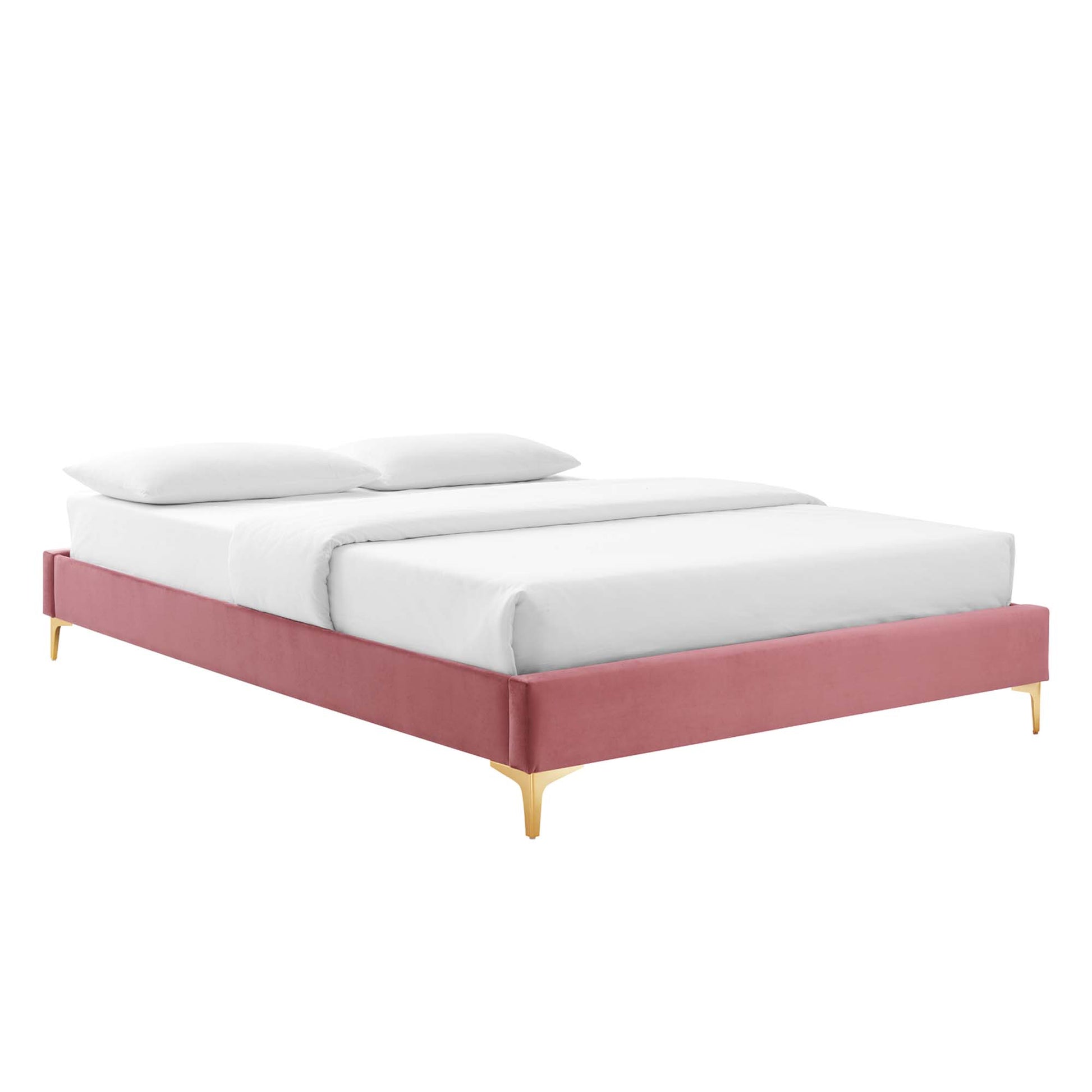 Sutton Performance Velvet King Bed Frame by Modway - Best Buy Furniture