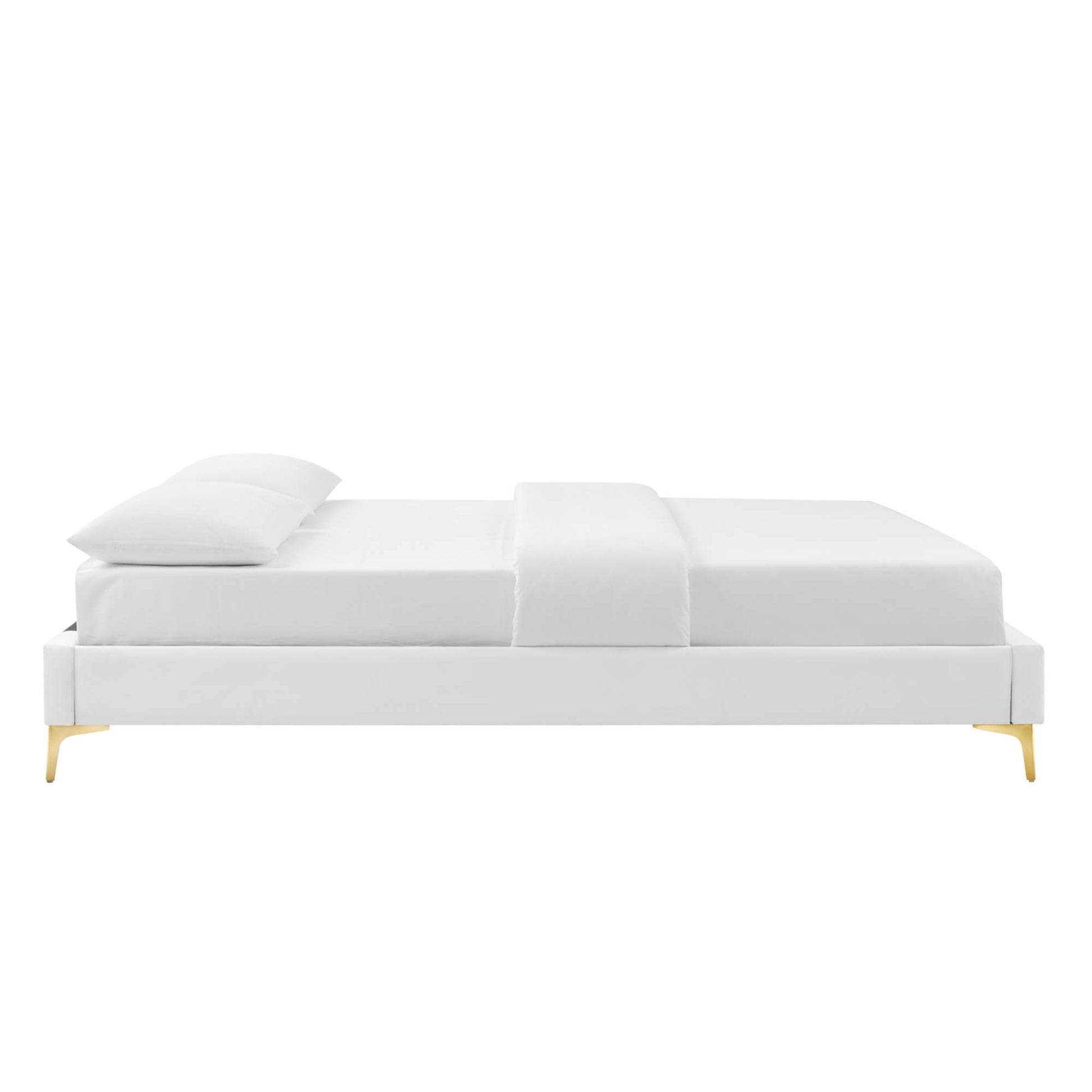 Sutton Performance Velvet King Bed Frame by Modway - Best Buy Furniture