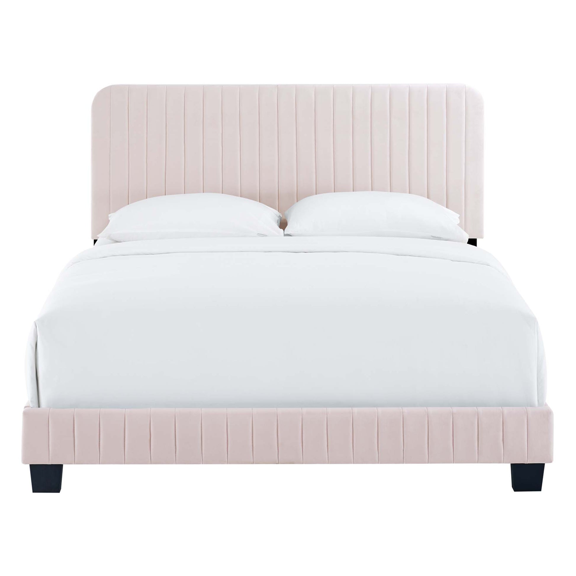 Celine Channel Tufted Performance Velvet Full Bed by Modway - Best Buy Furniture