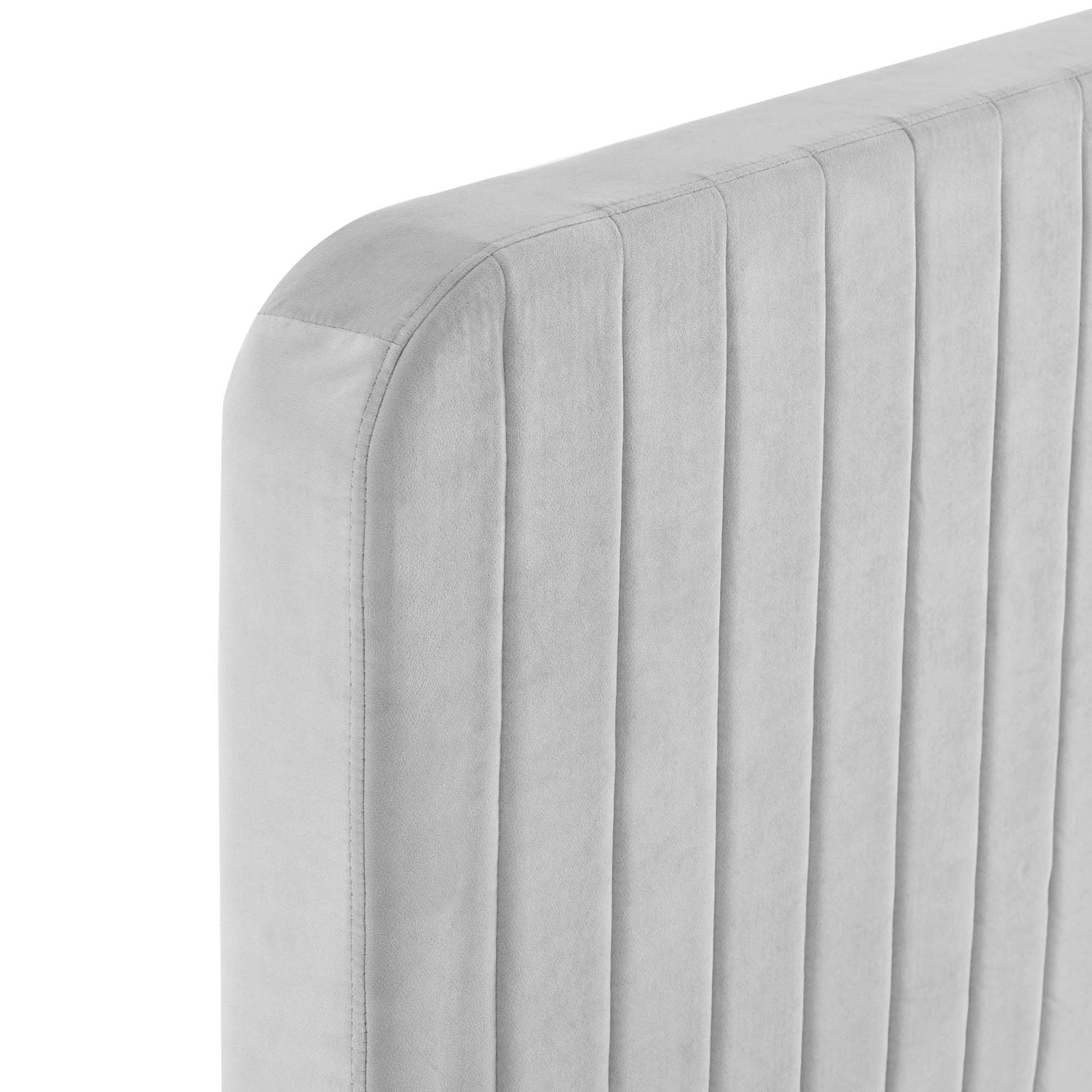Celine Channel Tufted Performance Velvet Twin Platform Bed by Modway - Best Buy Furniture