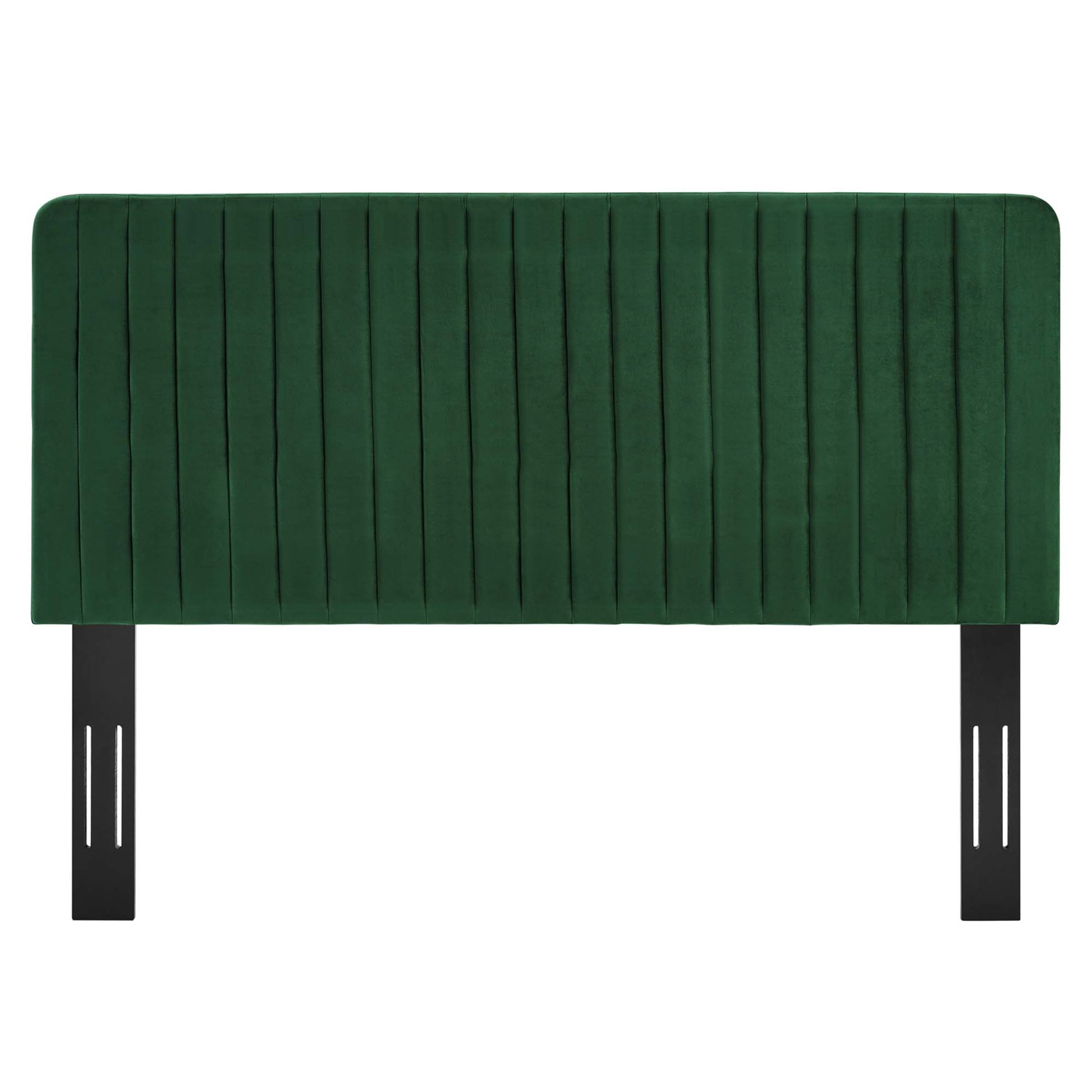 Milenna Channel Tufted Performance Velvet Twin Headboard by Modway - Best Buy Furniture