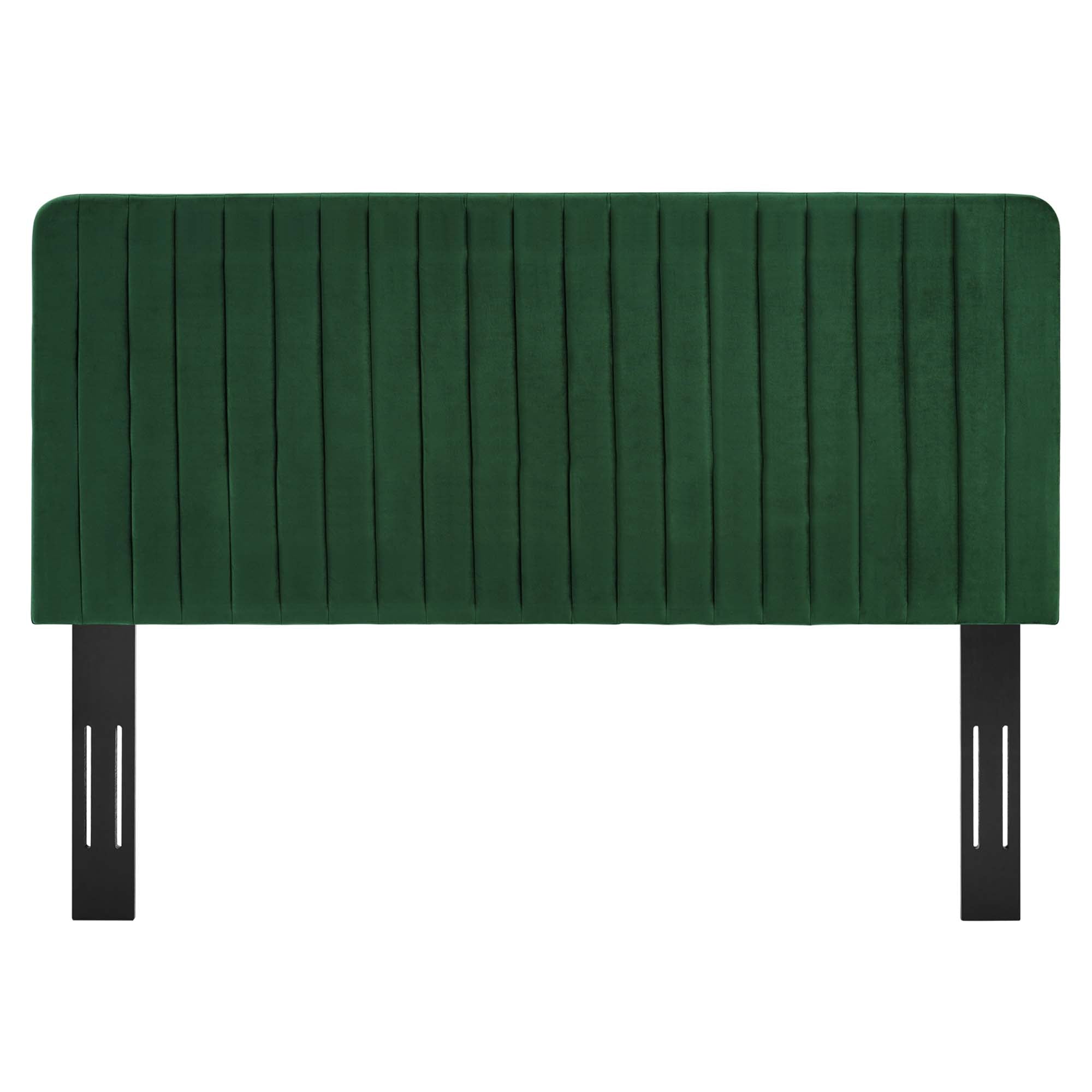 Milenna Channel Tufted Performance Velvet Twin Headboard by Modway - Best Buy Furniture