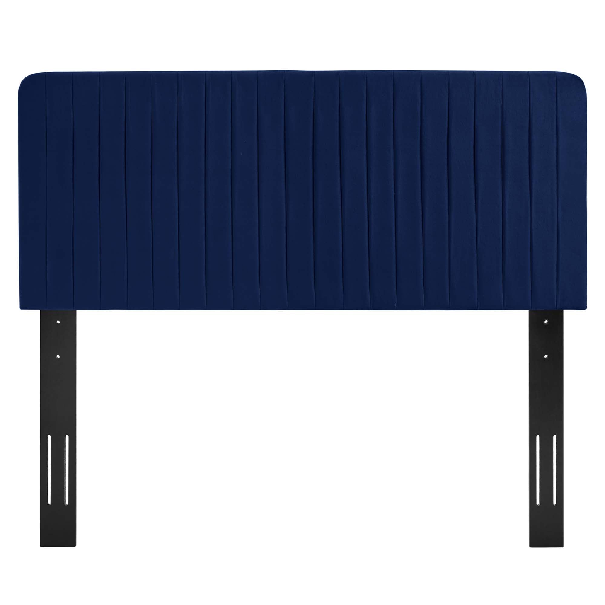 Milenna Channel Tufted Performance Velvet King/California King Headboard by Modway - Best Buy Furniture
