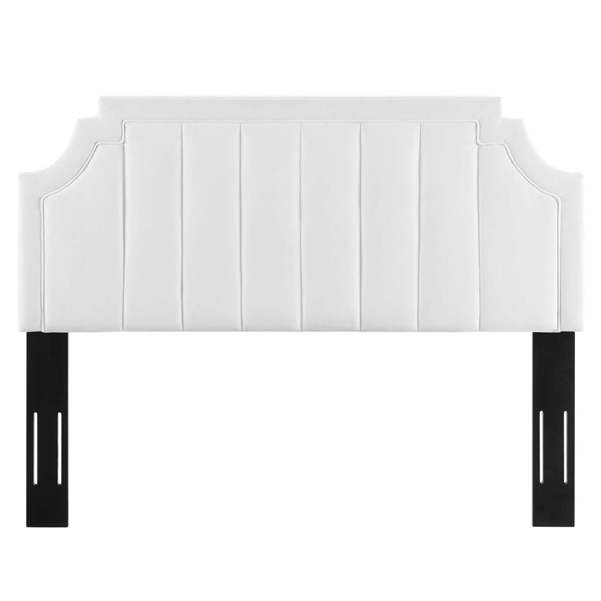 Alyona Channel Tufted Performance Velvet Full/Queen Headboard by Modway - Best Buy Furniture