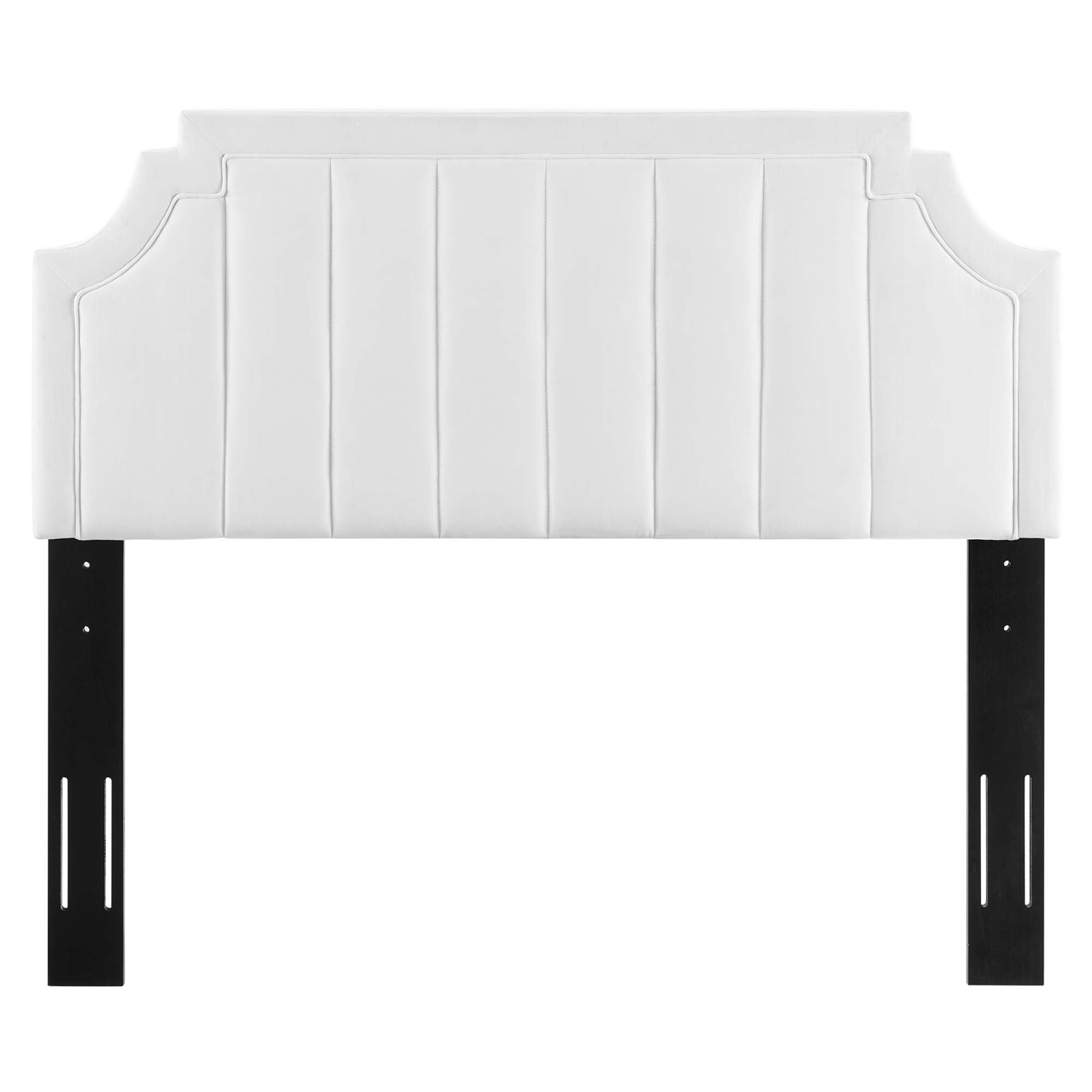 Alyona Channel Tufted Performance Velvet King/California King Headboard by Modway - Best Buy Furniture
