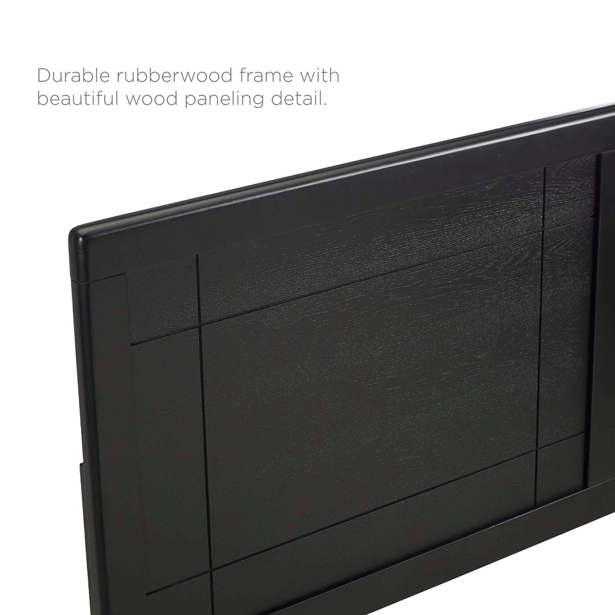 Marlee Wood Queen Platform Bed With Splayed Legs by Modway - Best Buy Furniture