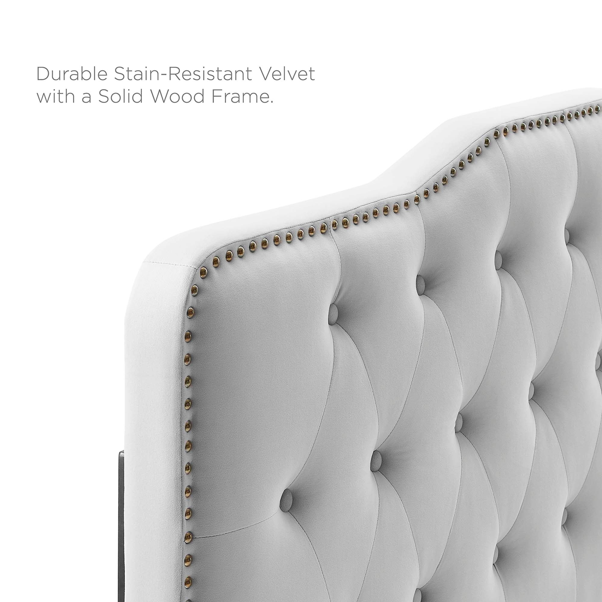 Sophia Tufted Performance Velvet Twin Headboard by Modway - Best Buy Furniture
