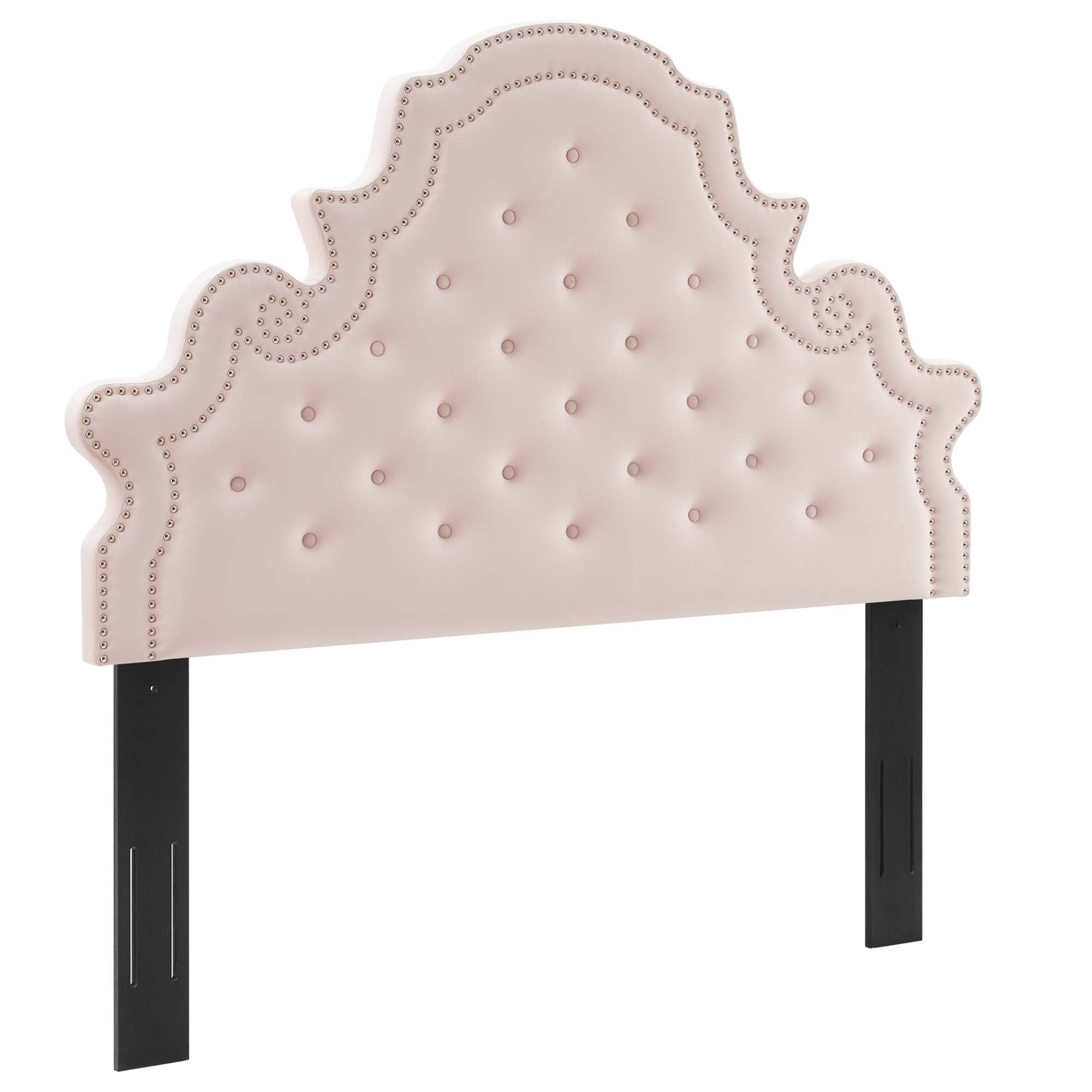 Gwyneth Tufted Performance Velvet Queen Platform Bed by Modway - Best Buy Furniture