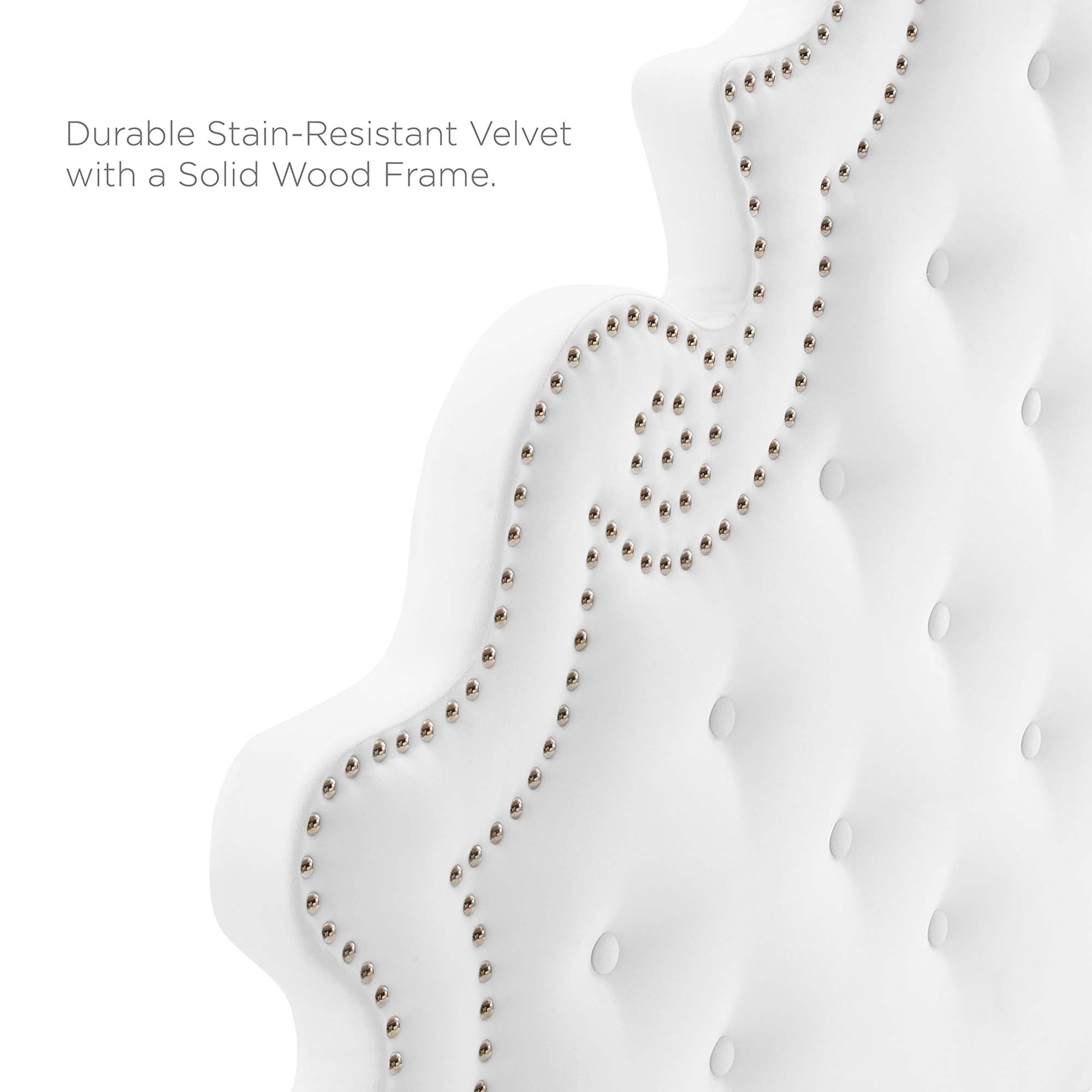 Diana Tufted Performance Velvet Full/Queen Headboard by Modway - Best Buy Furniture