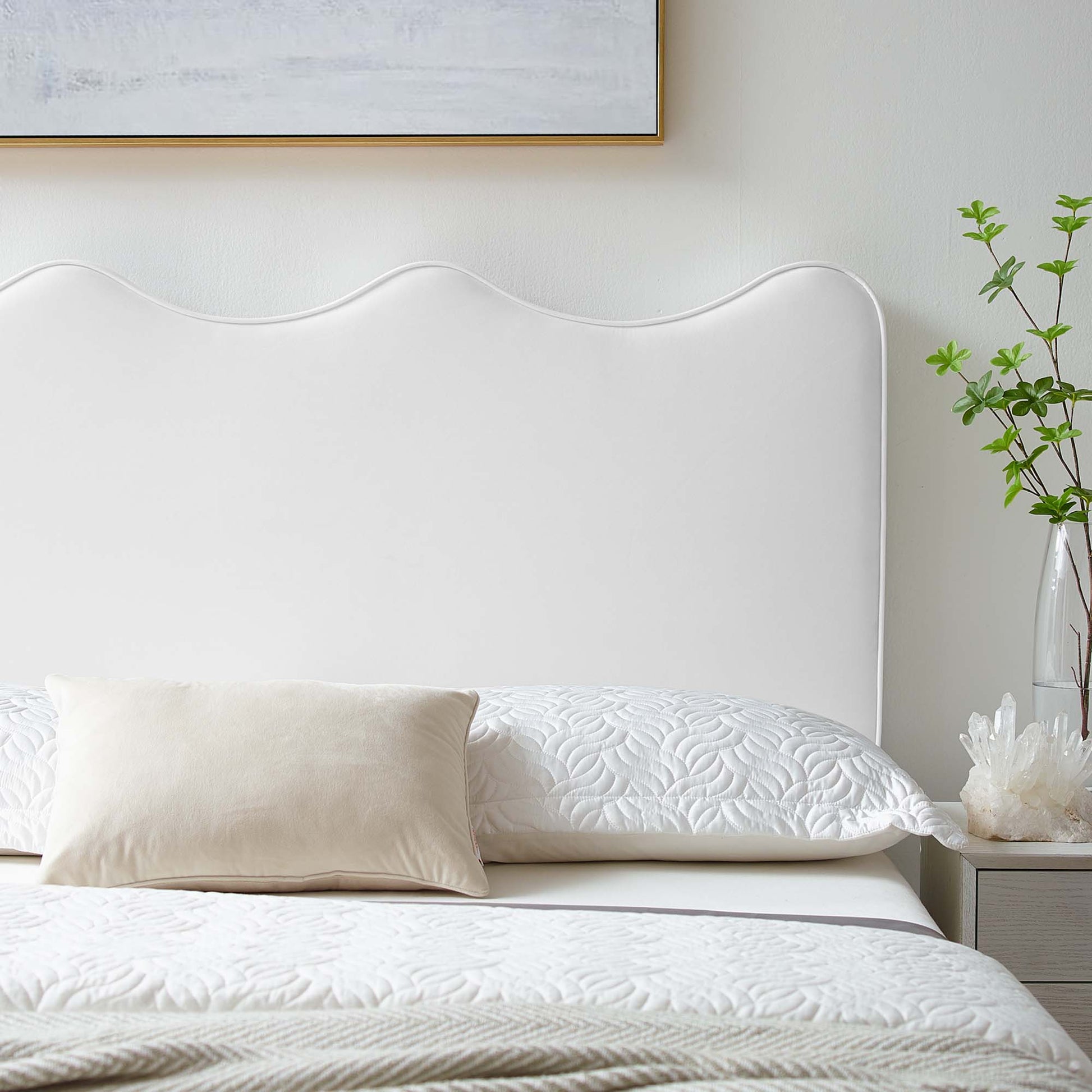 Athena Performance Velvet Twin Headboard by Modway - Best Buy Furniture