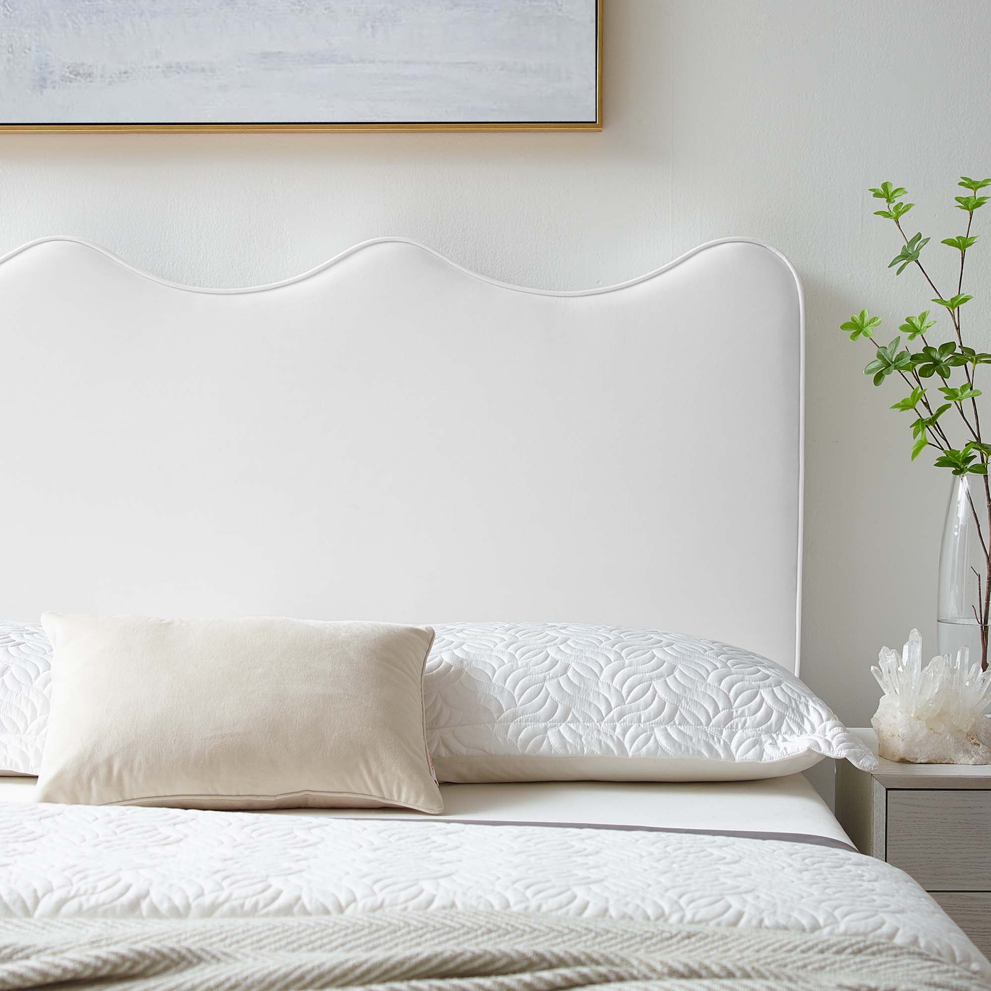 Athena Performance Velvet Twin Headboard by Modway - Best Buy Furniture