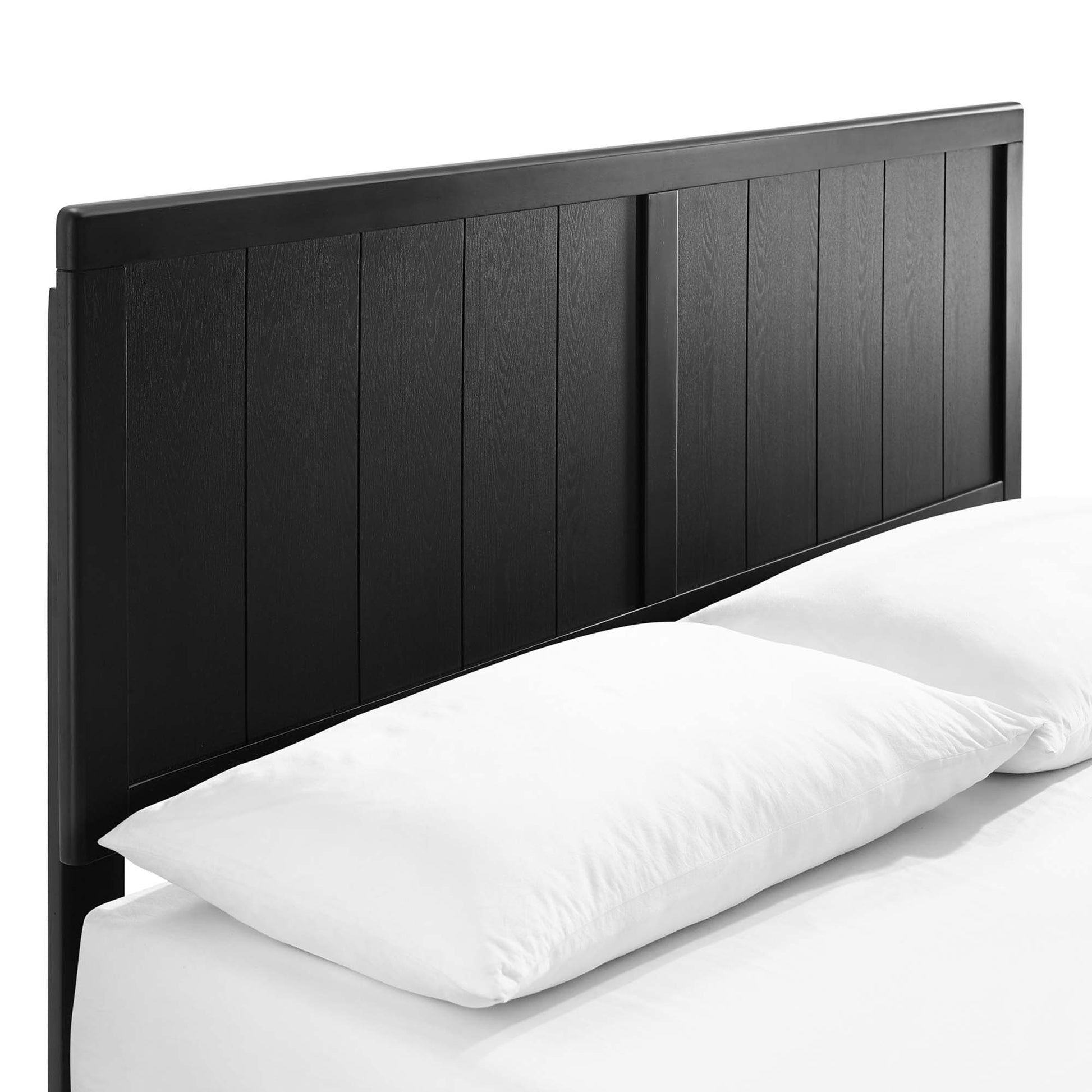 Alana Wood Full Platform Bed With Angular Frame by Modway - Best Buy Furniture