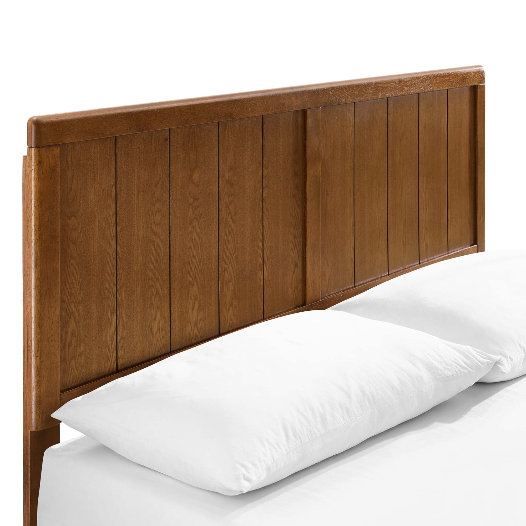 Alana Wood Full Platform Bed With Angular Frame by Modway - Best Buy Furniture