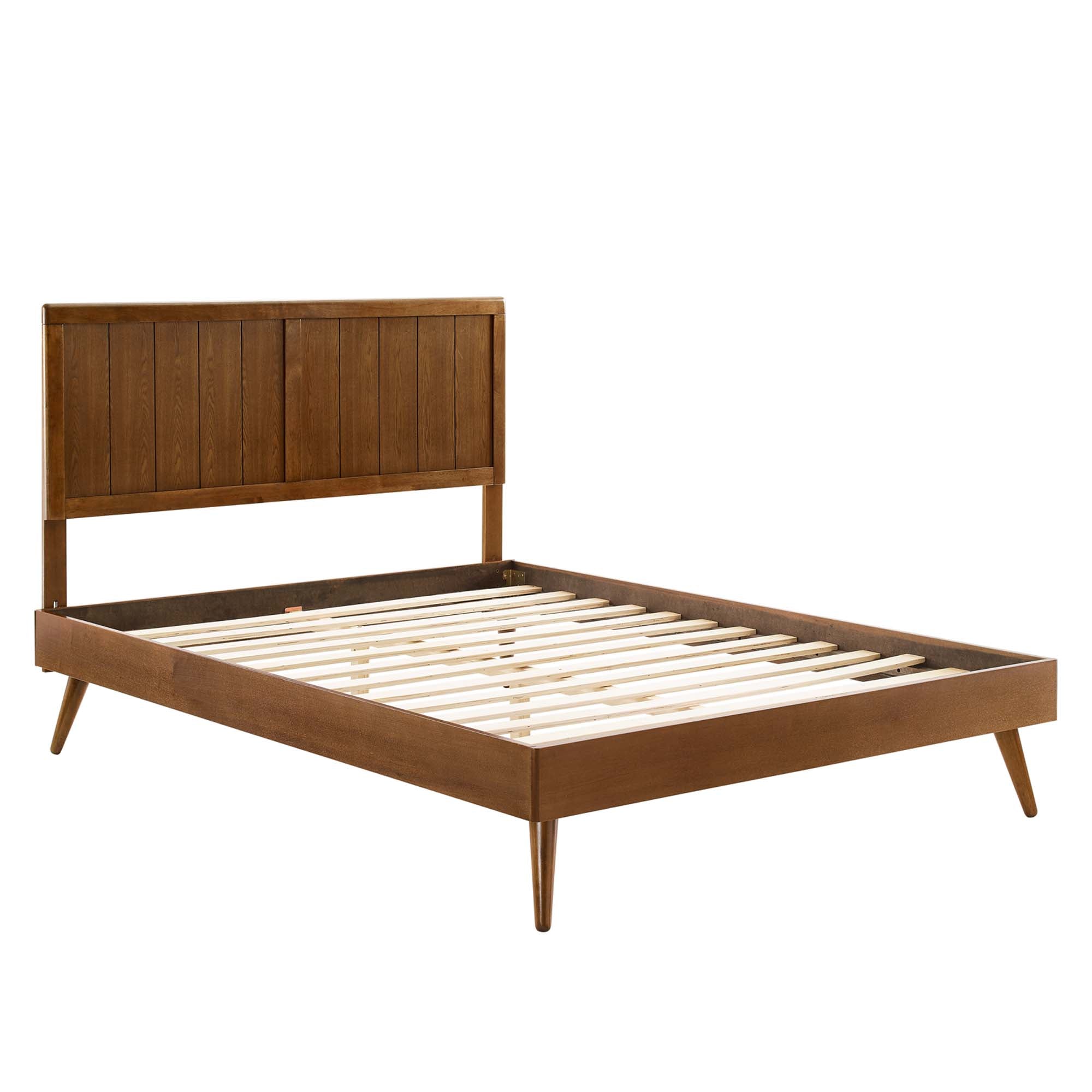 Alana Wood Twin Platform Bed With Splayed Legs by Modway - Best Buy Furniture