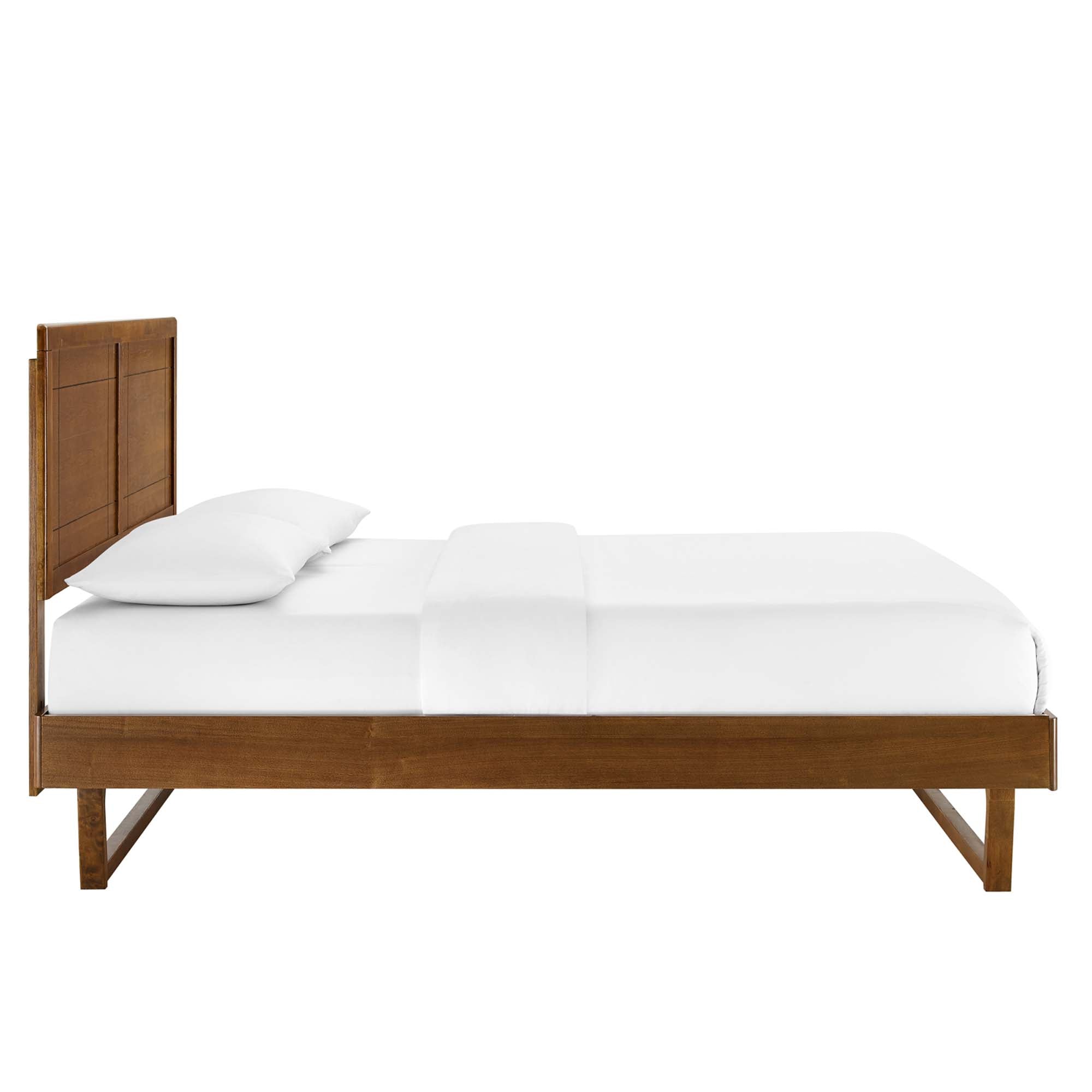 Marlee Wood Twin Platform Bed With Angular Frame by Modway - Best Buy Furniture