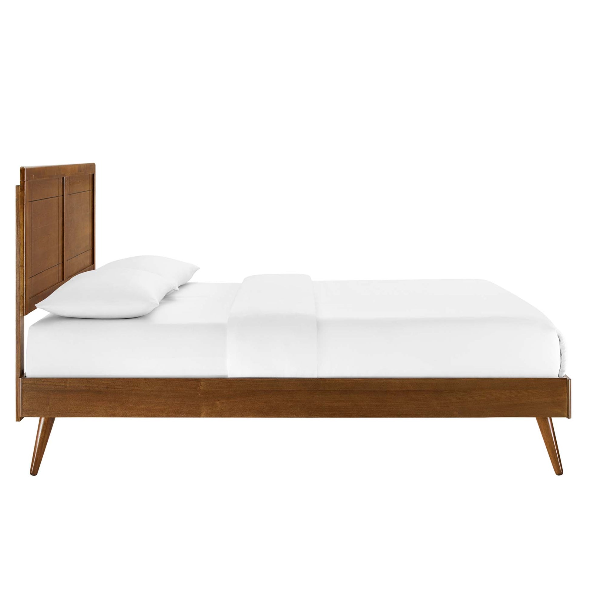 Marlee Wood King Platform Bed With Splayed Legs by Modway - Best Buy Furniture