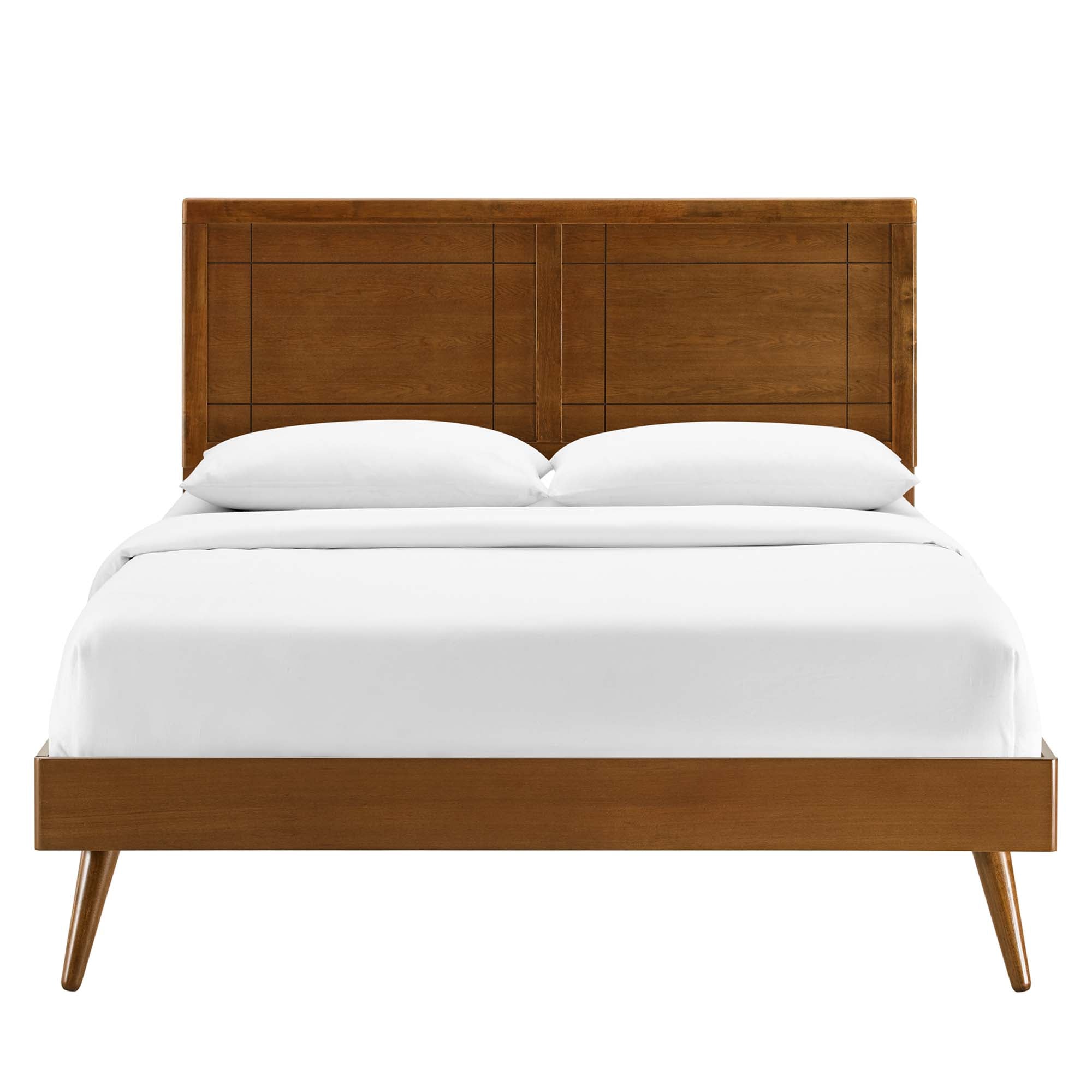 Marlee Wood Twin Platform Bed With Splayed Legs by Modway - Best Buy Furniture