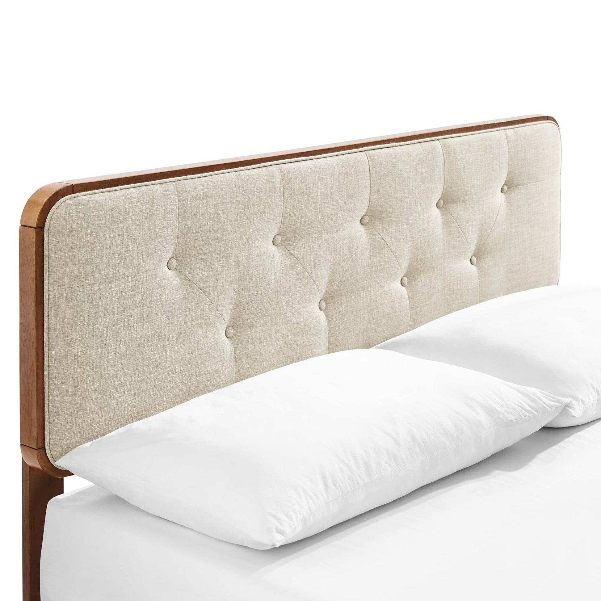 Bridgette Wood Full Platform Bed With Angular Frame by Modway - Best Buy Furniture