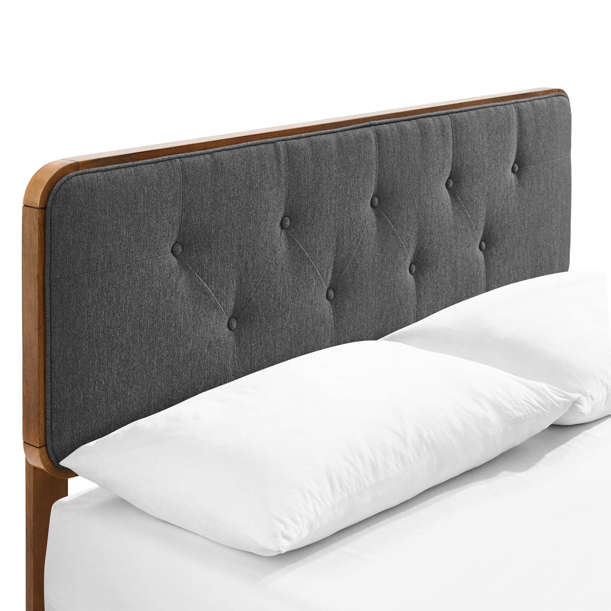 Bridgette Wood Full Platform Bed With Angular Frame by Modway - Best Buy Furniture