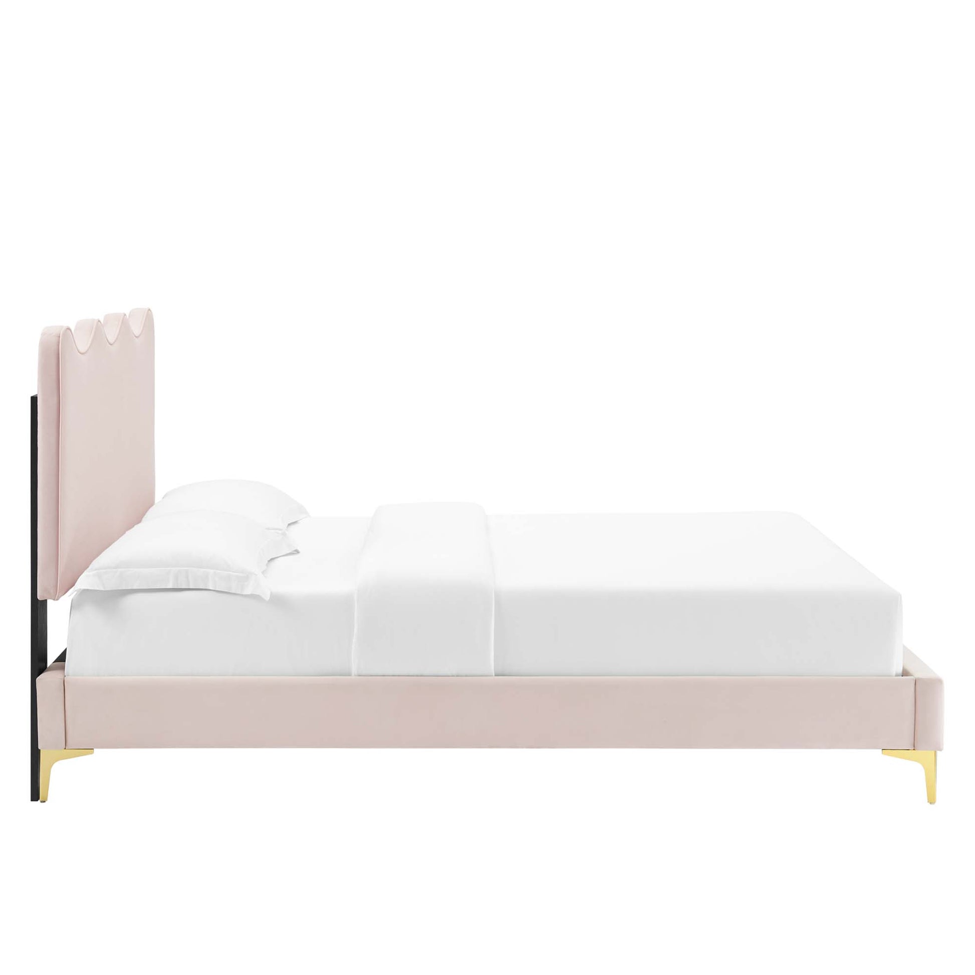 Current Performance Velvet Twin Platform Bed by Modway - Best Buy Furniture