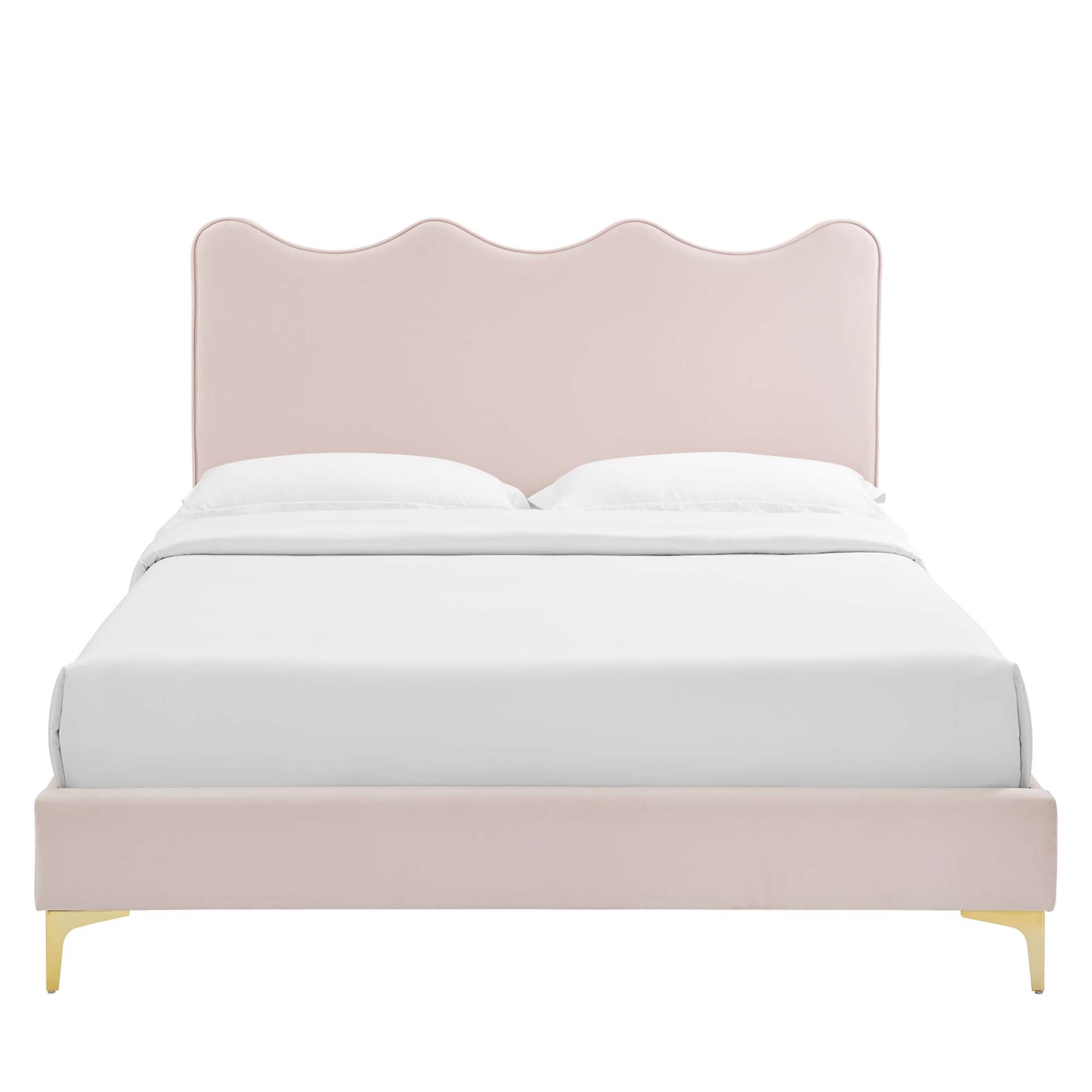Current Performance Velvet Twin Platform Bed by Modway - Best Buy Furniture