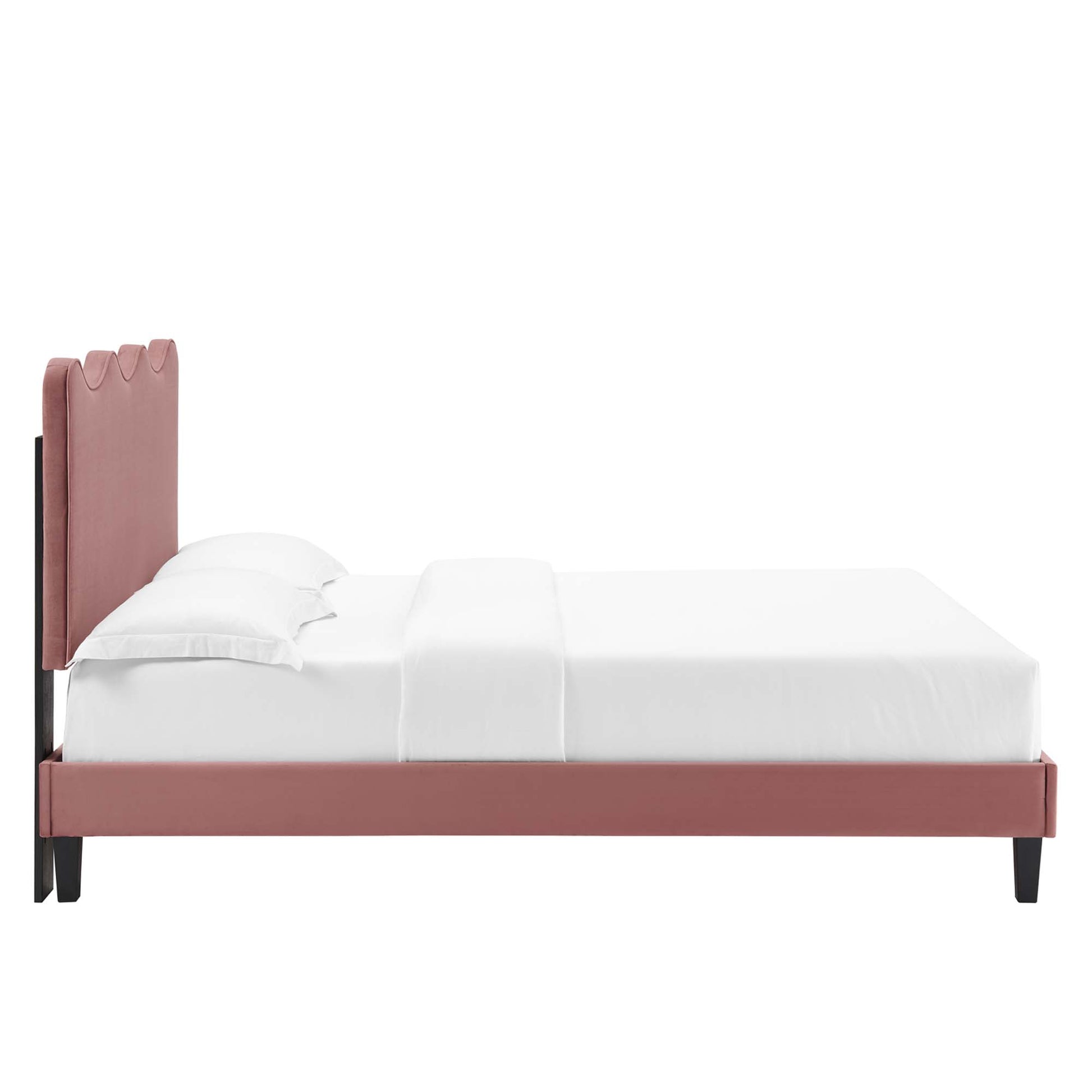 Current Performance Velvet Twin Platform Bed by Modway - Best Buy Furniture