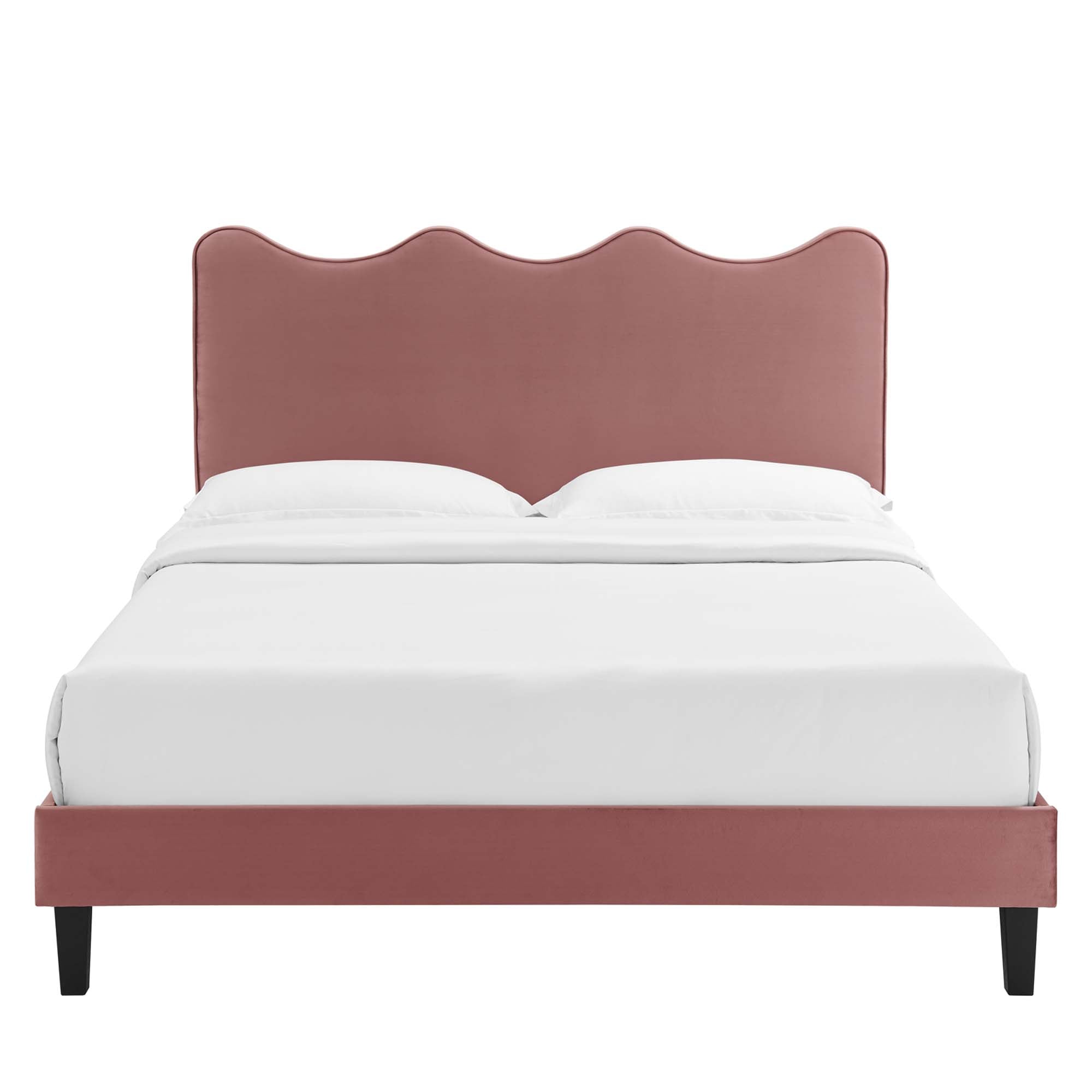 Current Performance Velvet Twin Platform Bed by Modway - Best Buy Furniture