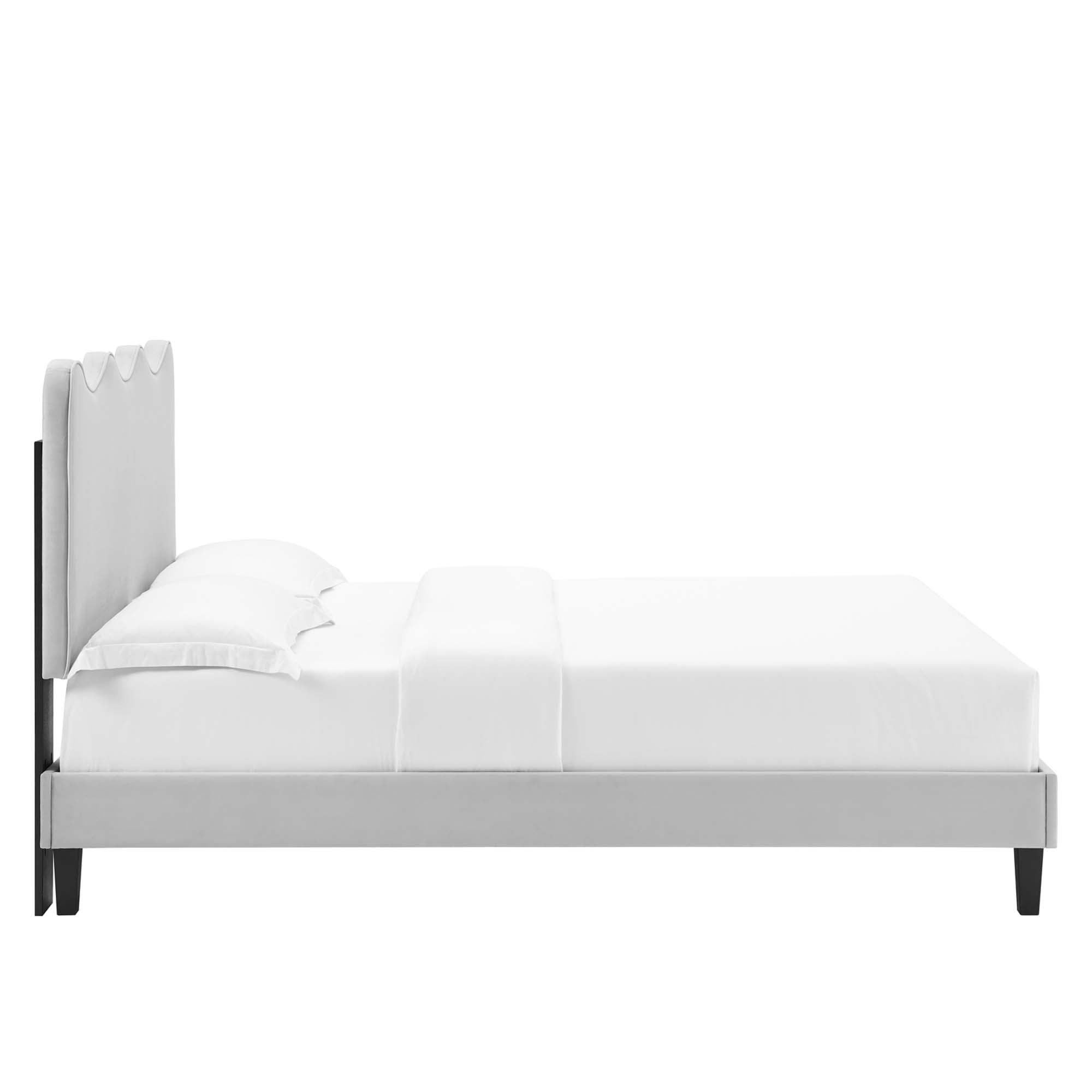 Current Performance Velvet Twin Platform Bed by Modway - Best Buy Furniture