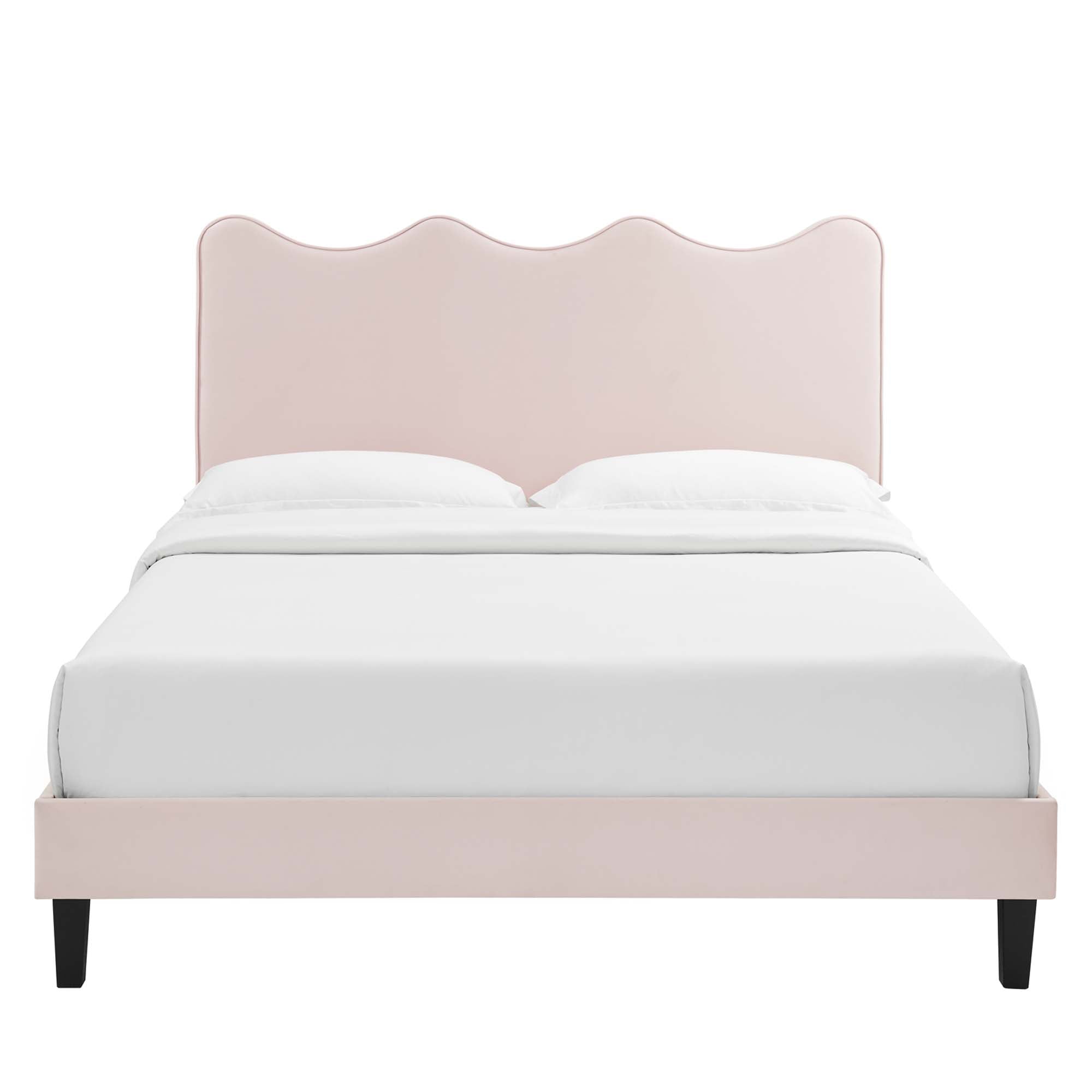 Current Performance Velvet Twin Platform Bed by Modway - Best Buy Furniture