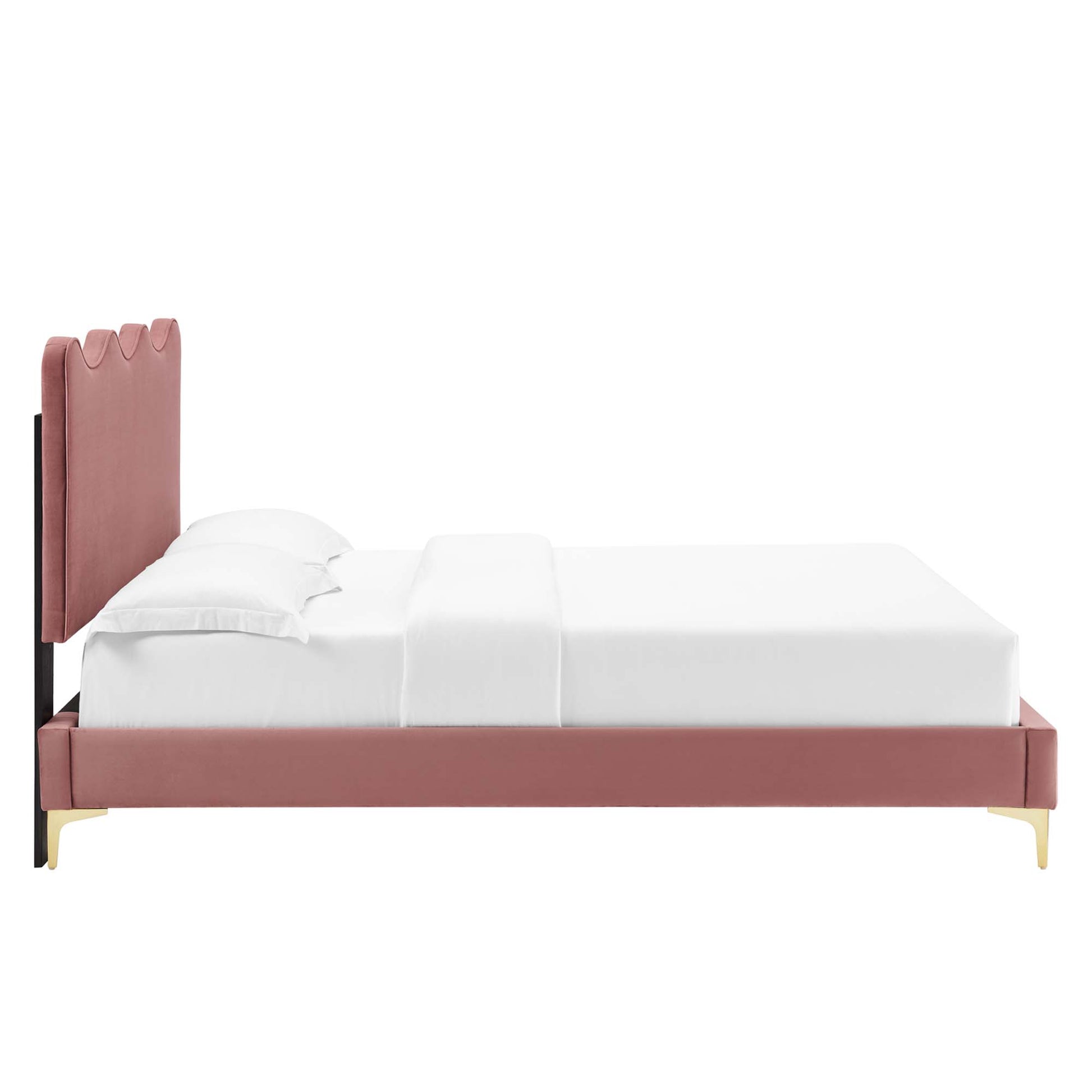 Current Performance Velvet Full Platform Bed by Modway - Best Buy Furniture