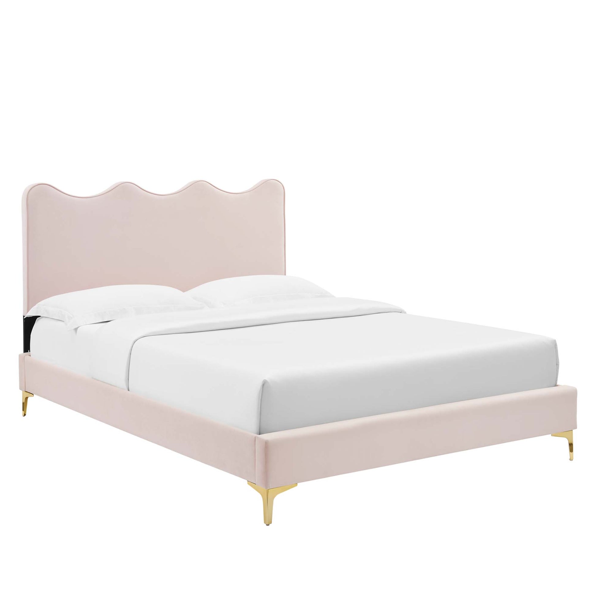 Current Performance Velvet Full Platform Bed by Modway - Best Buy Furniture