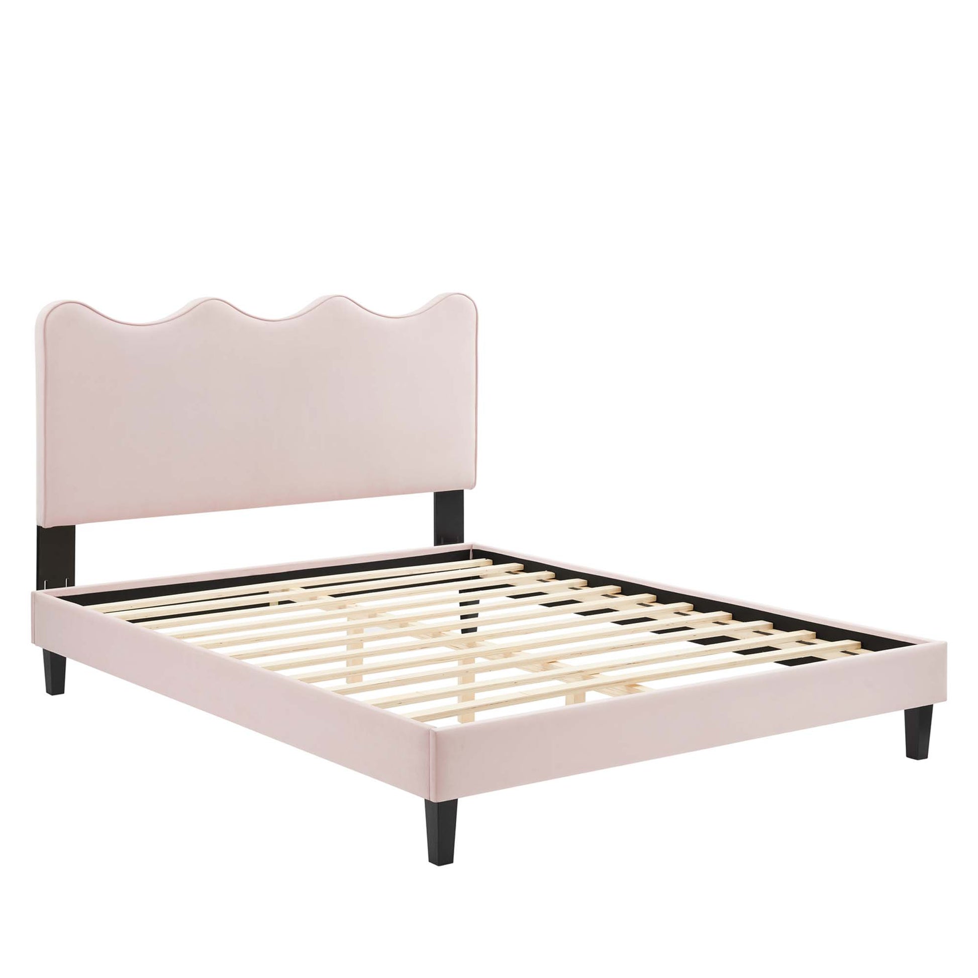 Current Performance Velvet Full Platform Bed by Modway - Best Buy Furniture