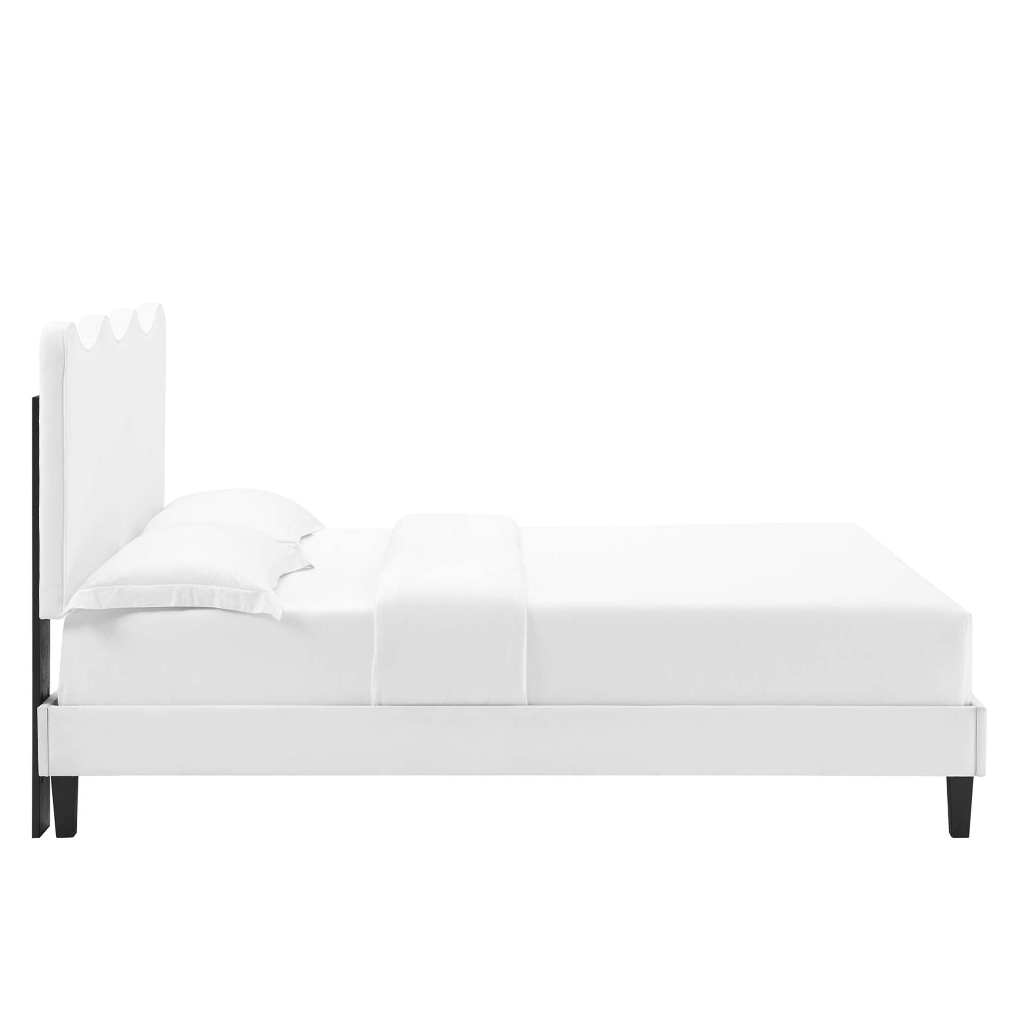 Current Performance Velvet Full Platform Bed by Modway - Best Buy Furniture