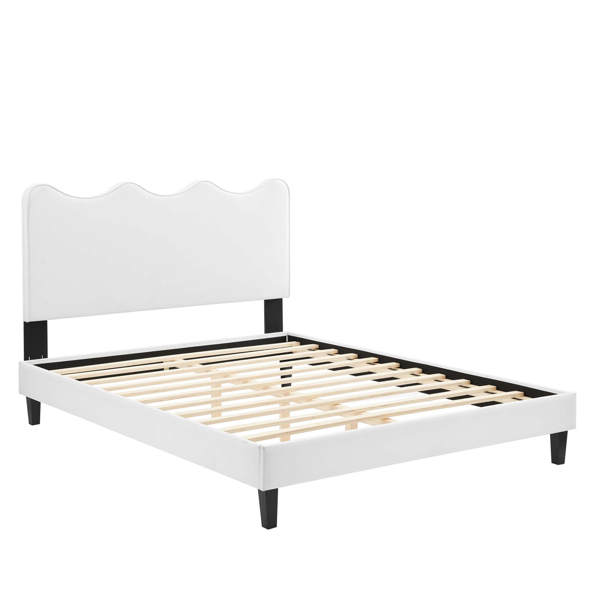 Current Performance Velvet Full Platform Bed by Modway - Best Buy Furniture