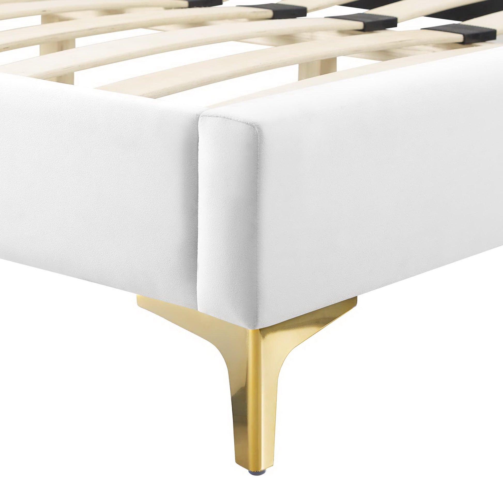 Current Performance Velvet Queen Platform Bed by Modway - Best Buy Furniture