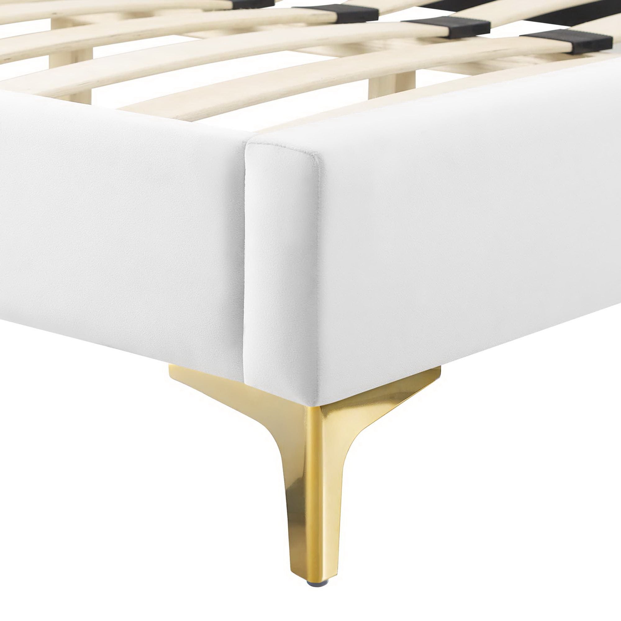Gwyneth Tufted Performance Velvet Full Platform Bed by Modway - Best Buy Furniture