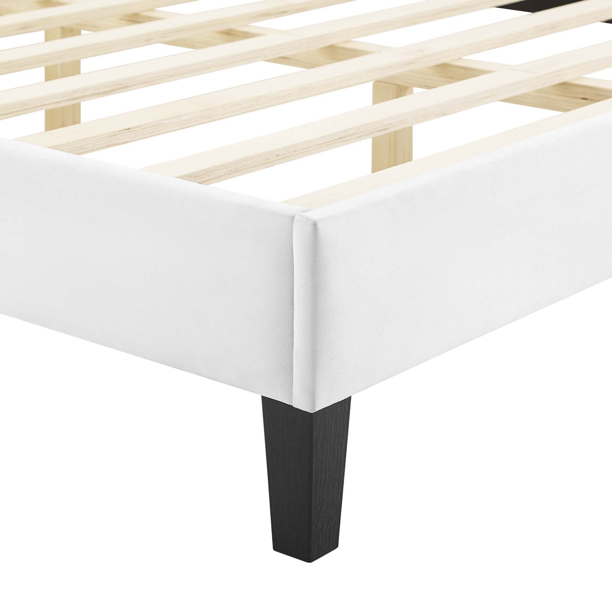 Gwyneth Tufted Performance Velvet Full Platform Bed by Modway - Best Buy Furniture