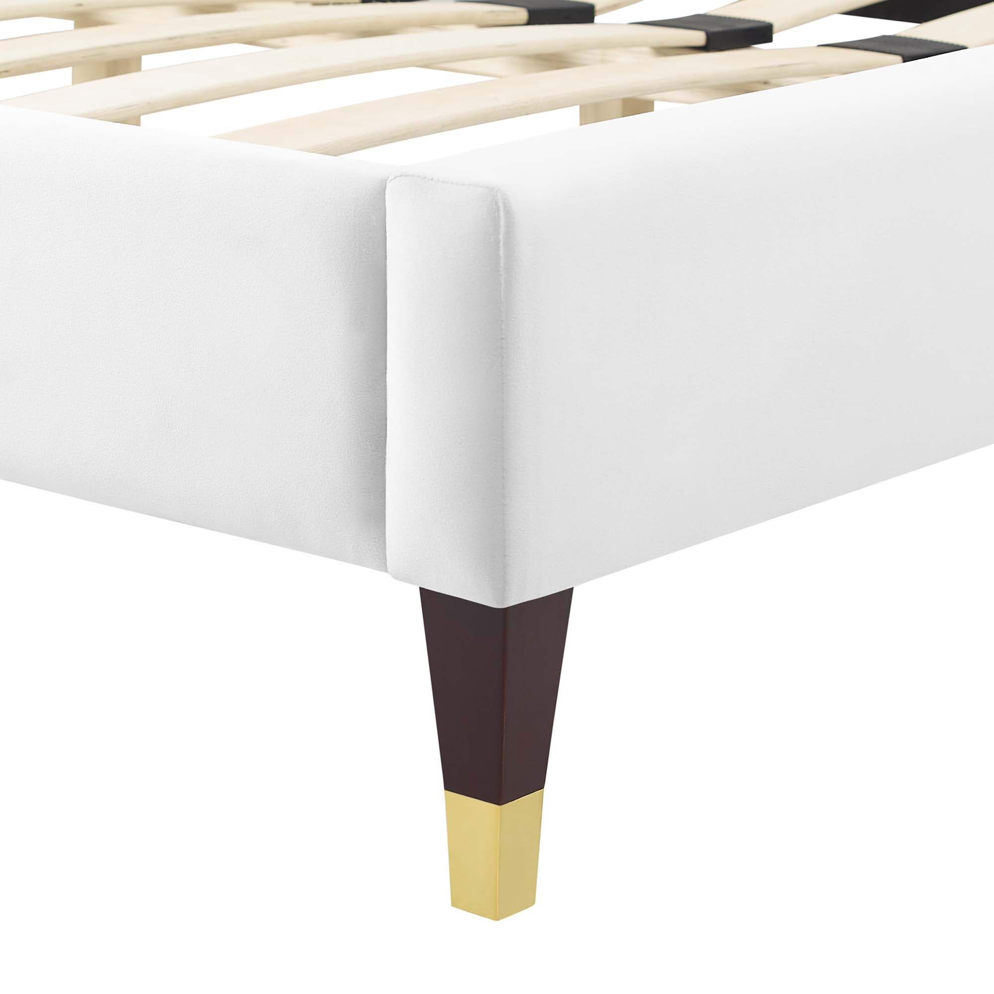 Peyton Performance Velvet Full Platform Bed by Modway - Best Buy Furniture