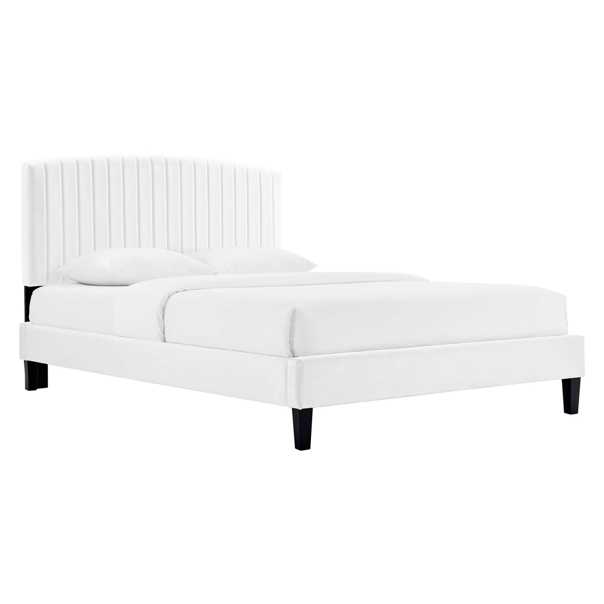 Alessi Performance Velvet Full Platform Bed by Modway - Best Buy Furniture