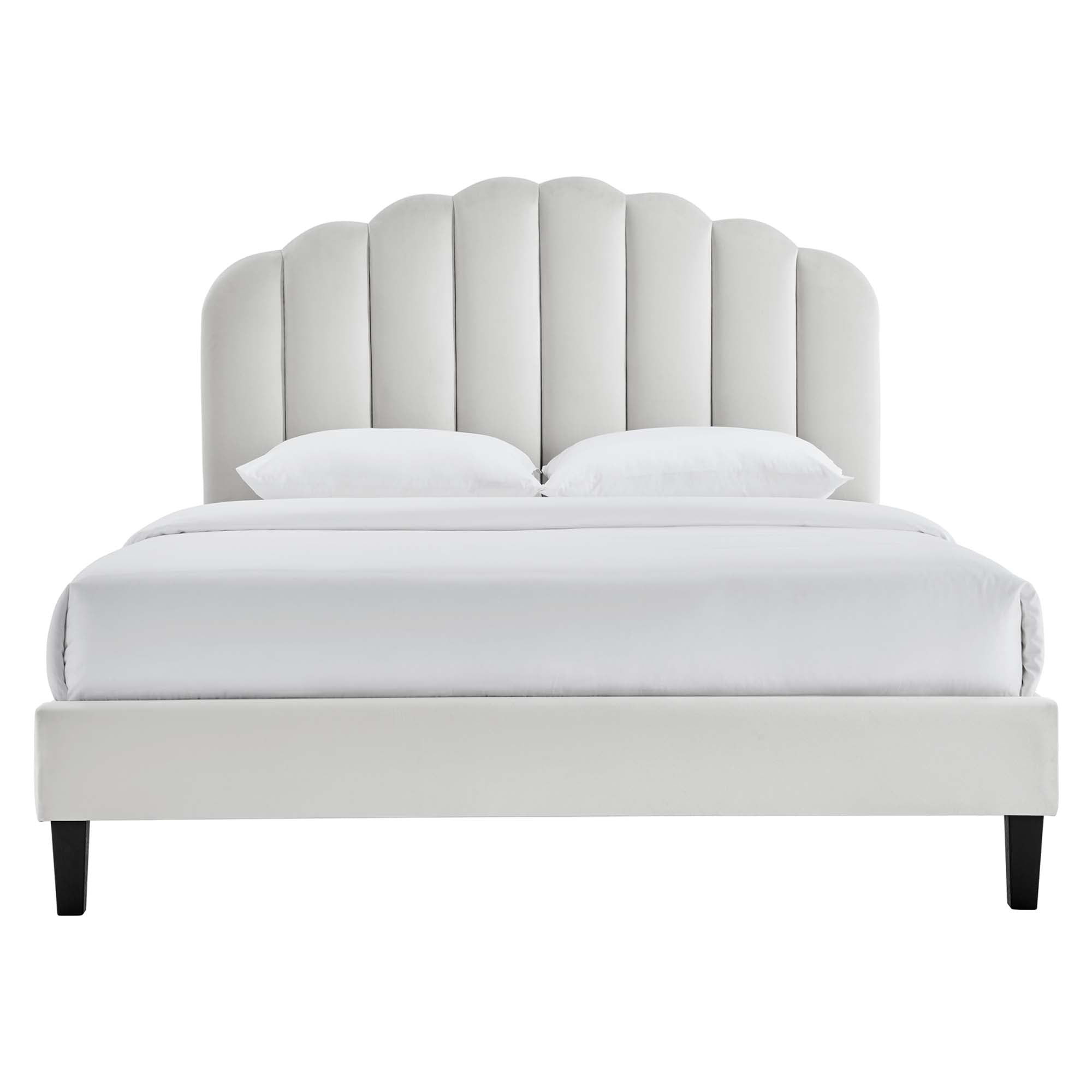 Daisy Performance Velvet Full Platform Bed by Modway - Best Buy Furniture