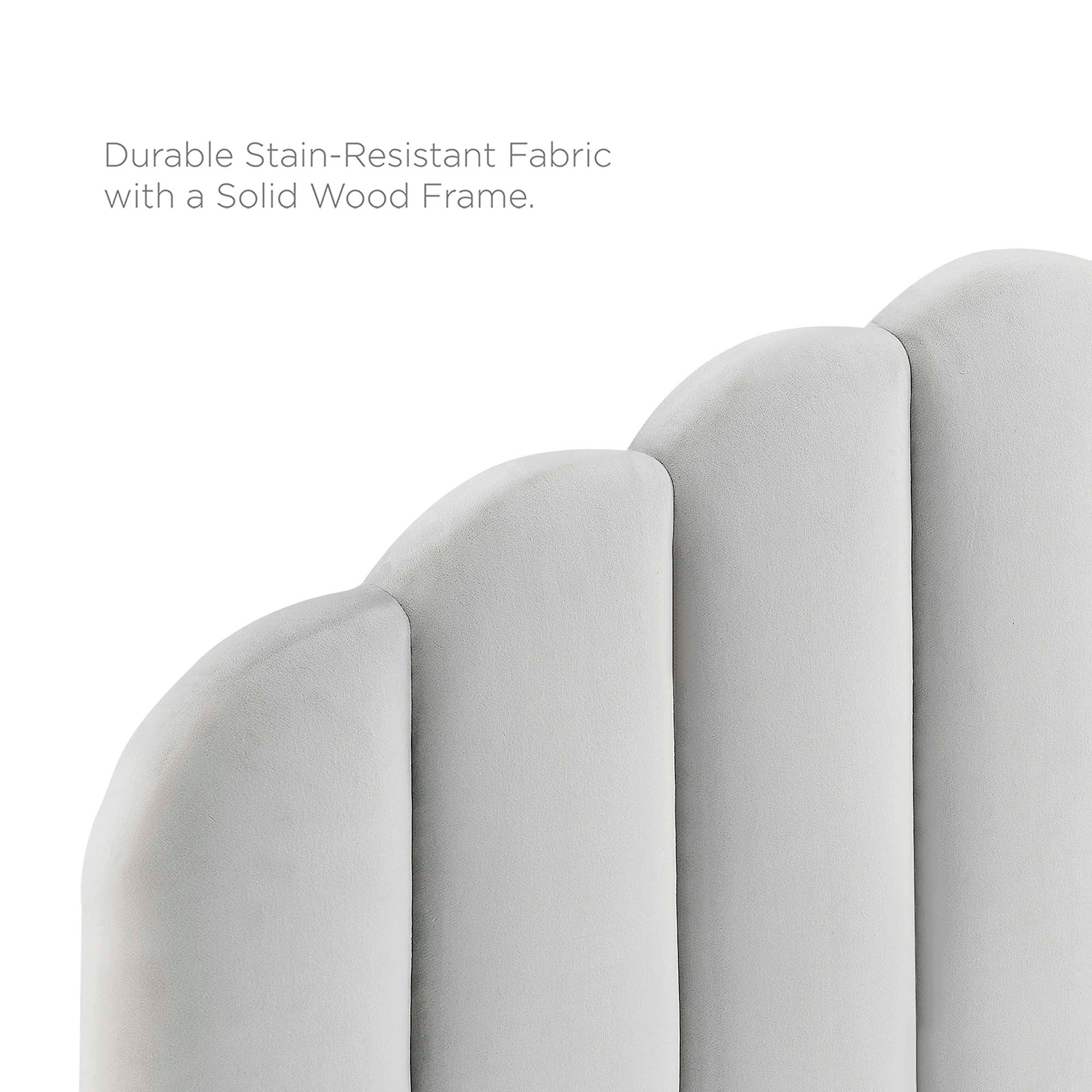 Daisy Performance Velvet Full Platform Bed by Modway - Best Buy Furniture