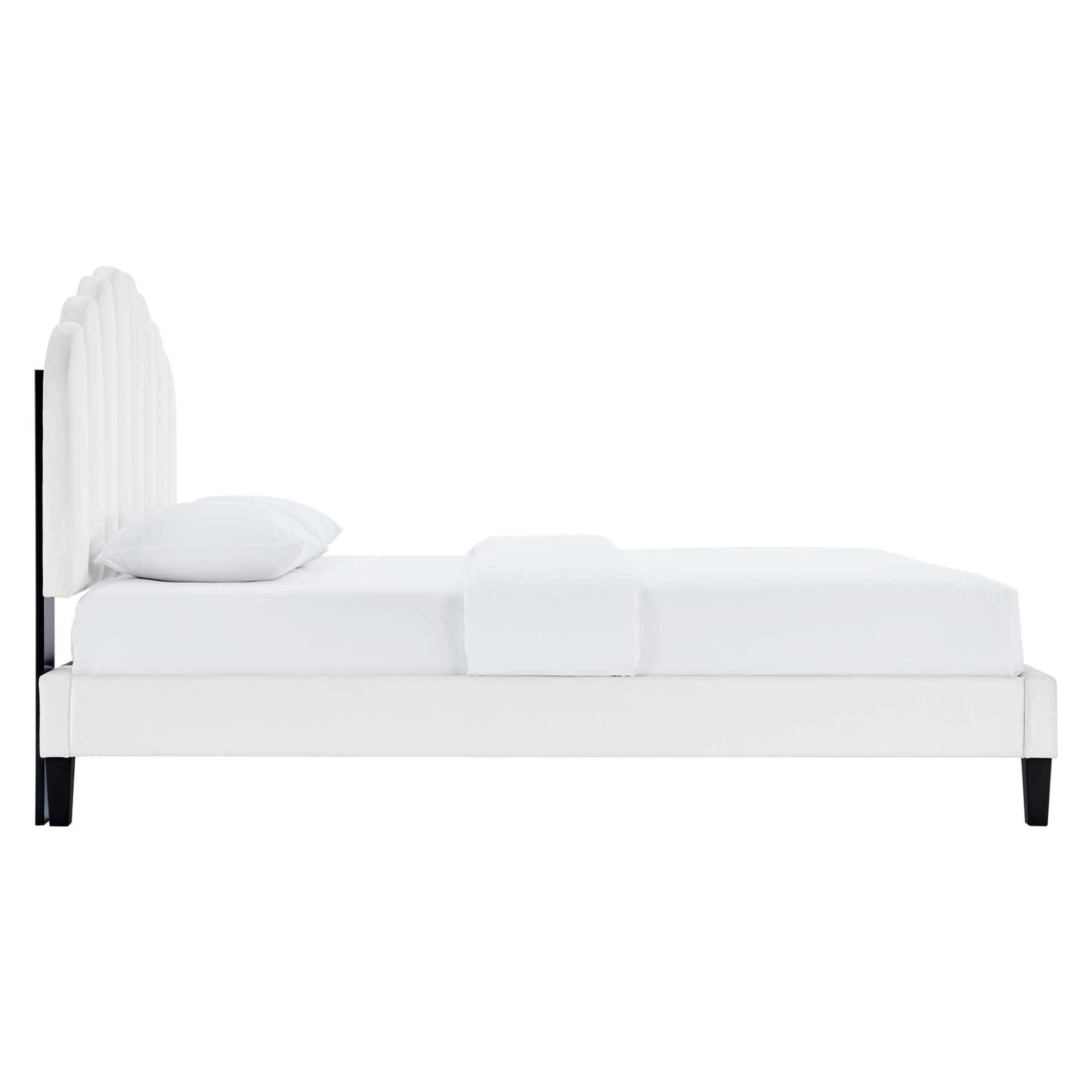 Daisy Performance Velvet Full Platform Bed by Modway - Best Buy Furniture
